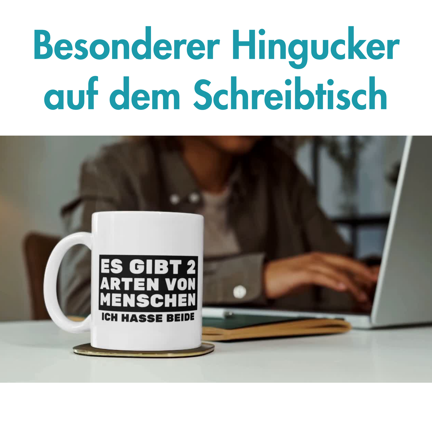 Es Gibt 2 Arten von Menschen - Ich Hasse Beide Kaffee Tasse