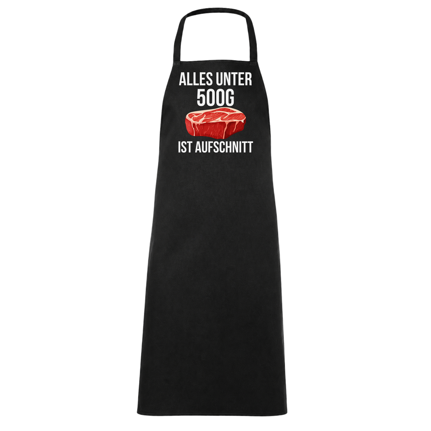 Alles unter 500g ist Aufschnitt Steak Fleisch Schürze