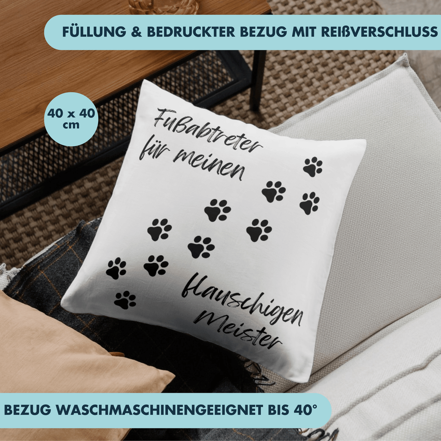 Fußabtreter Für Meinen Flauschigen Meister Haustier