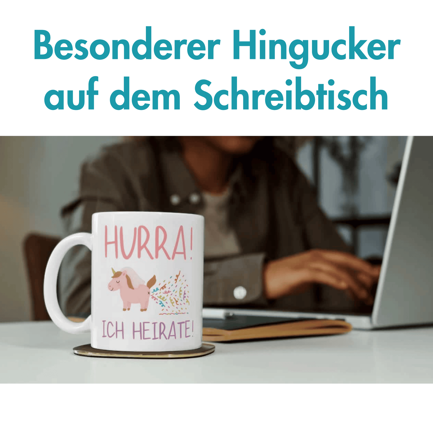 Hurra Ich Heirate Einhorn Braut Konfetti Pups Kaffee Tasse