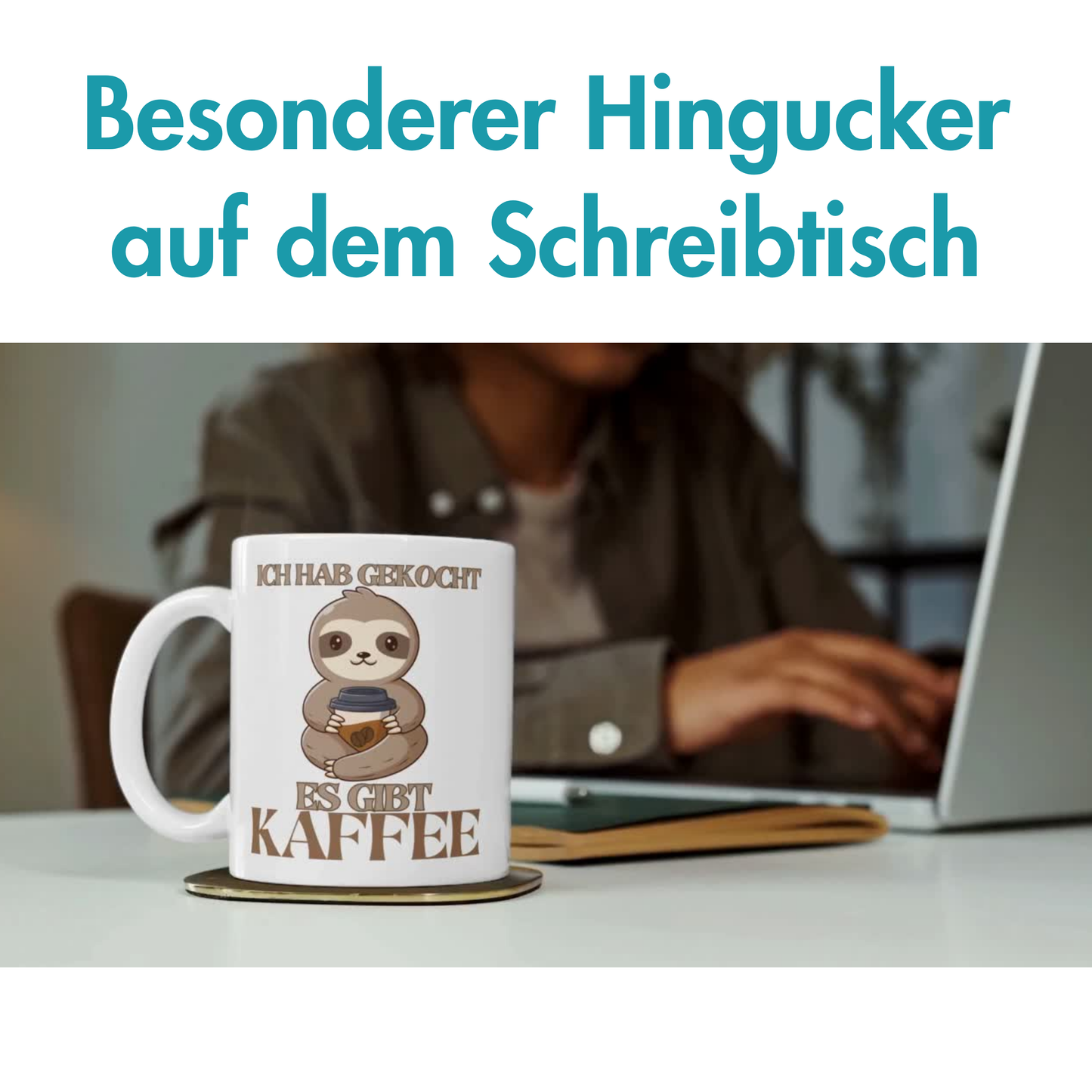 Ich Hab Gekocht Es Gibt Kaffee Faultier Büro Tasse