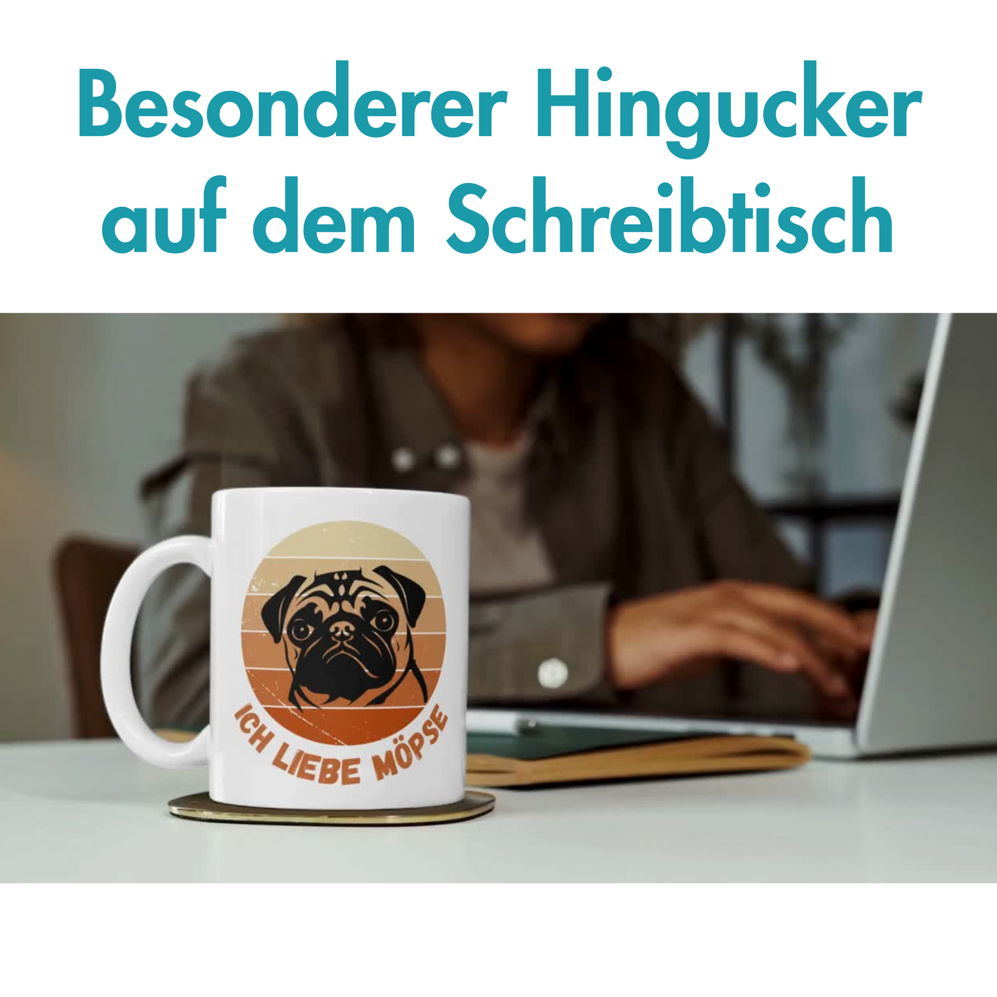 Ich Liebe Möpse Hund Zweideutig Kaffee Tasse