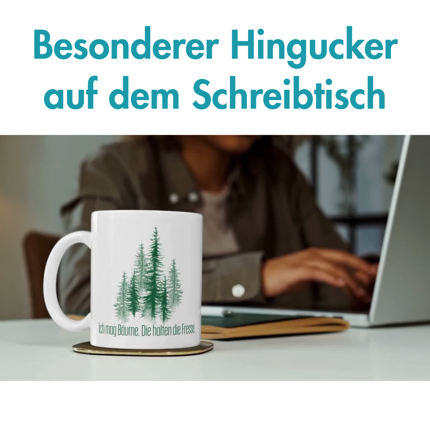 Ich Mag Bäume Die Halten Die Fresse Menschenhass Kaffee Tasse