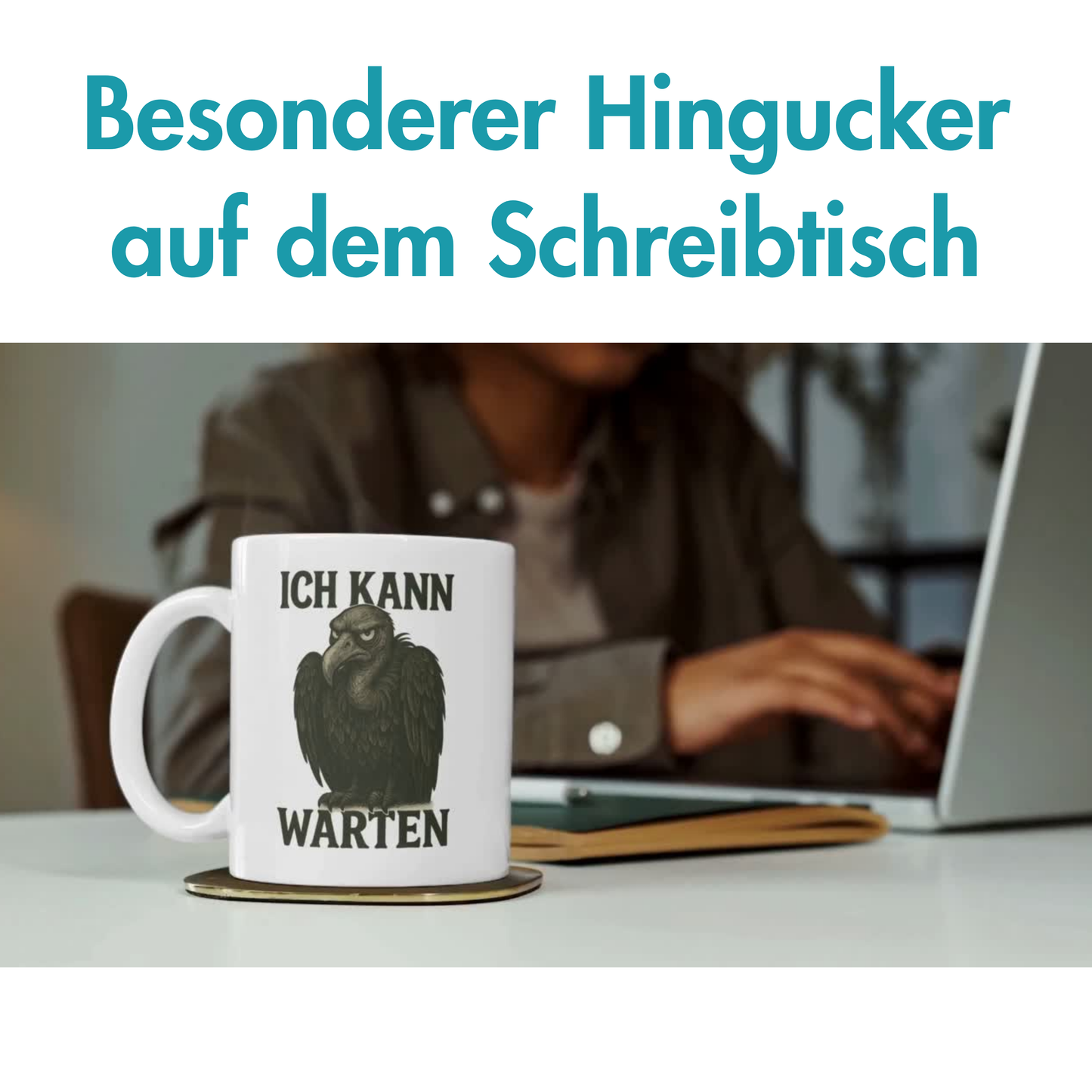 Ich Kann Warten Geier Kaffee Tasse