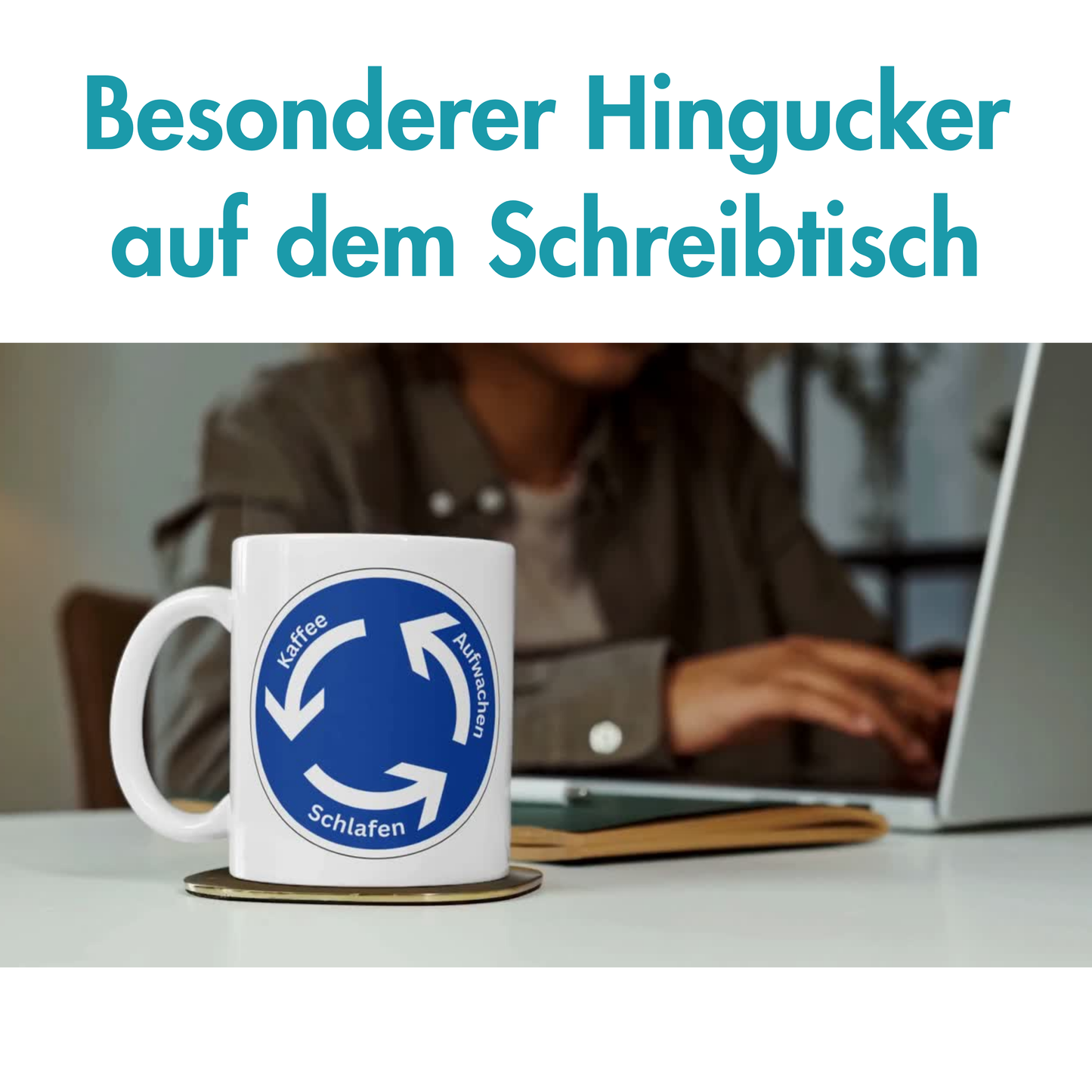 Aufwachen Kaffee Schlafen Tagesablauf Kreisverkehr Tasse