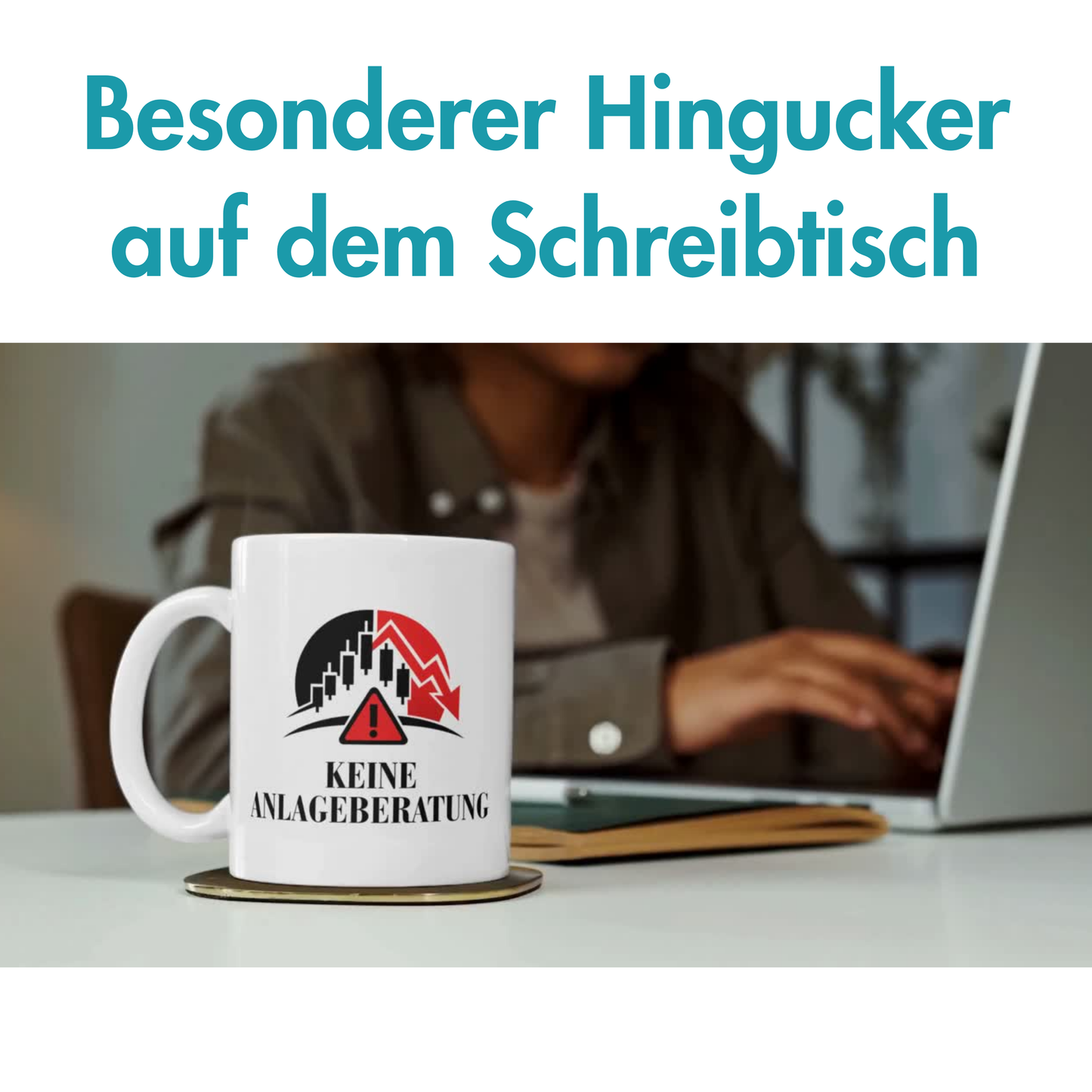 Keine Anlageberatung Trading Finanzen Kaffee Tasse