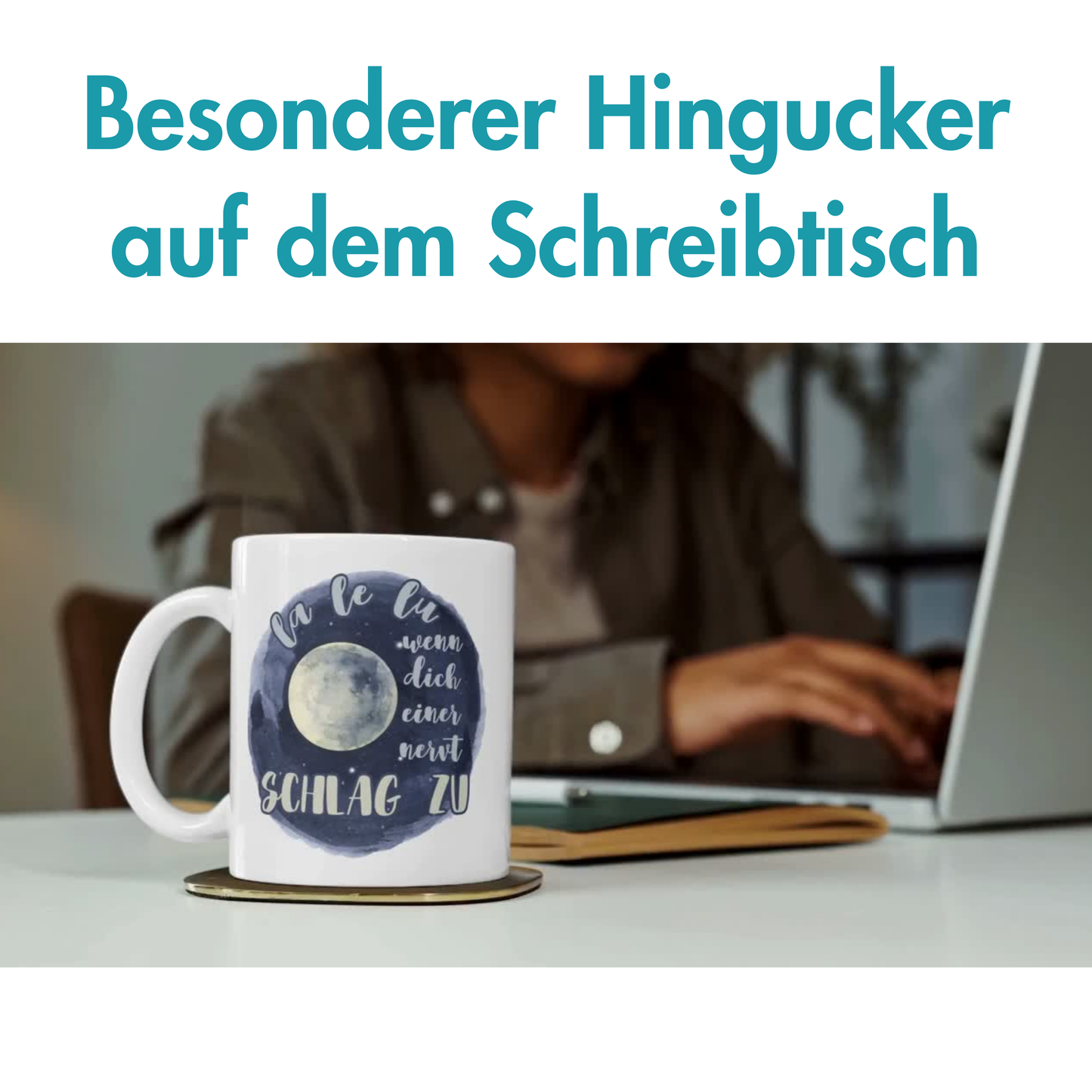 La Le Lu Wenn Dich Einer Nervt Schlag Zu Kaffee Tasse