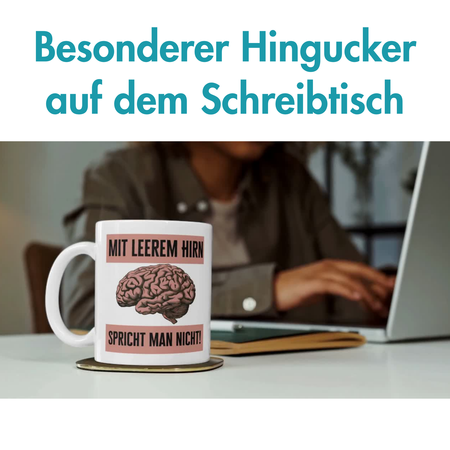 Mit Leerem Hirn Spricht Man Nicht Kaffee Tasse