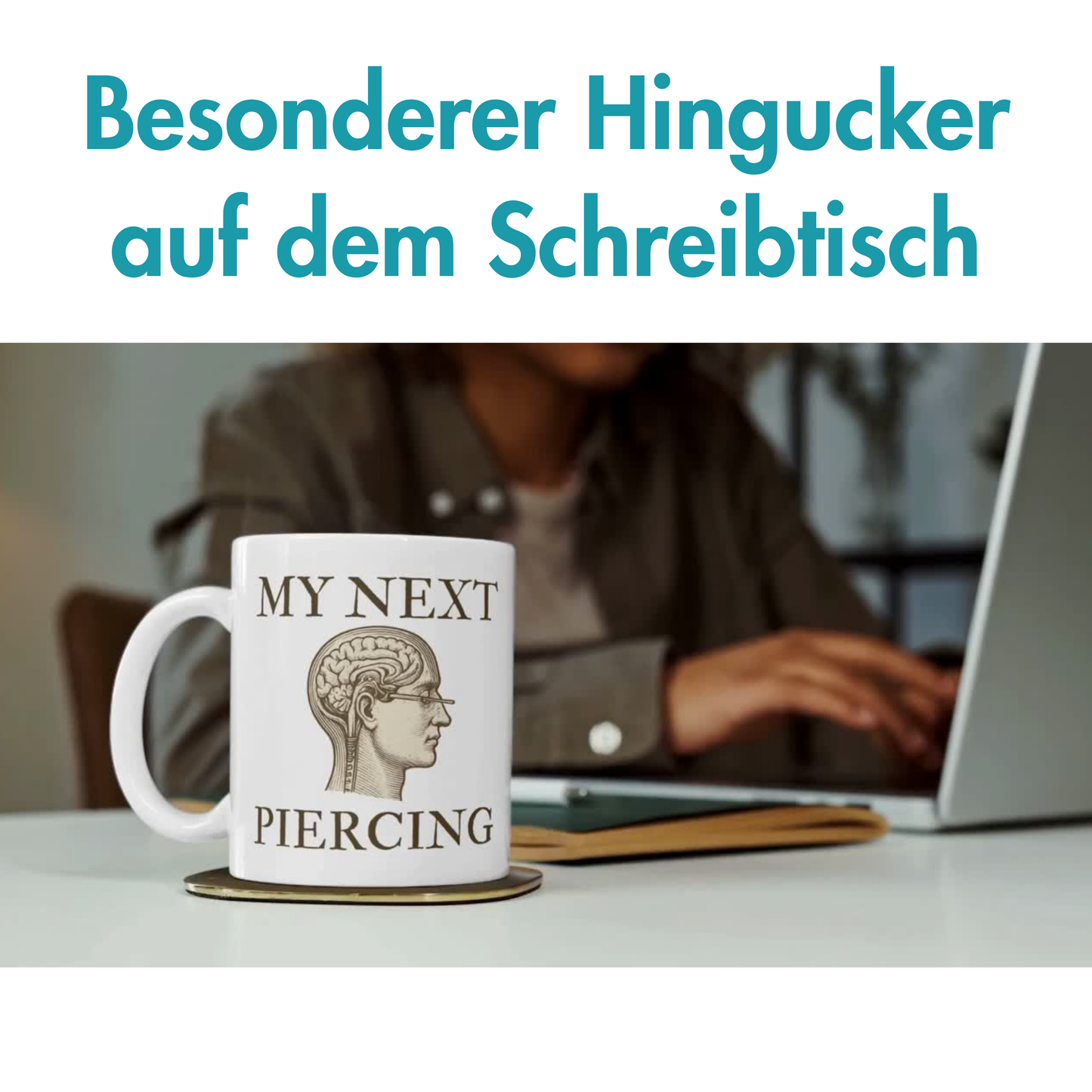 My Next Piercing Lobotomy Meme Kaffee Tasse