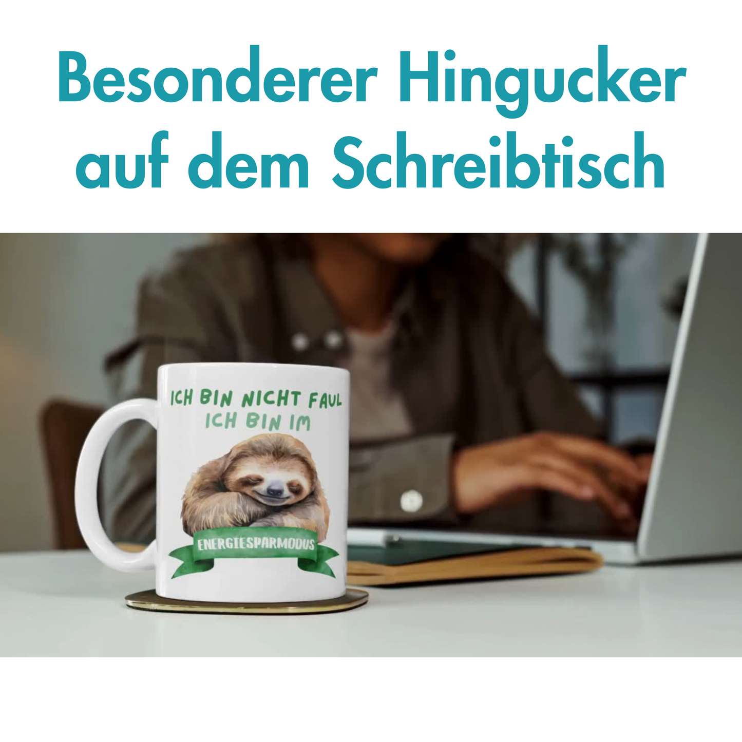 Ich Bin Nicht Faul Ich Bin Im Energiesparmodus Faultier Kaffee Tasse