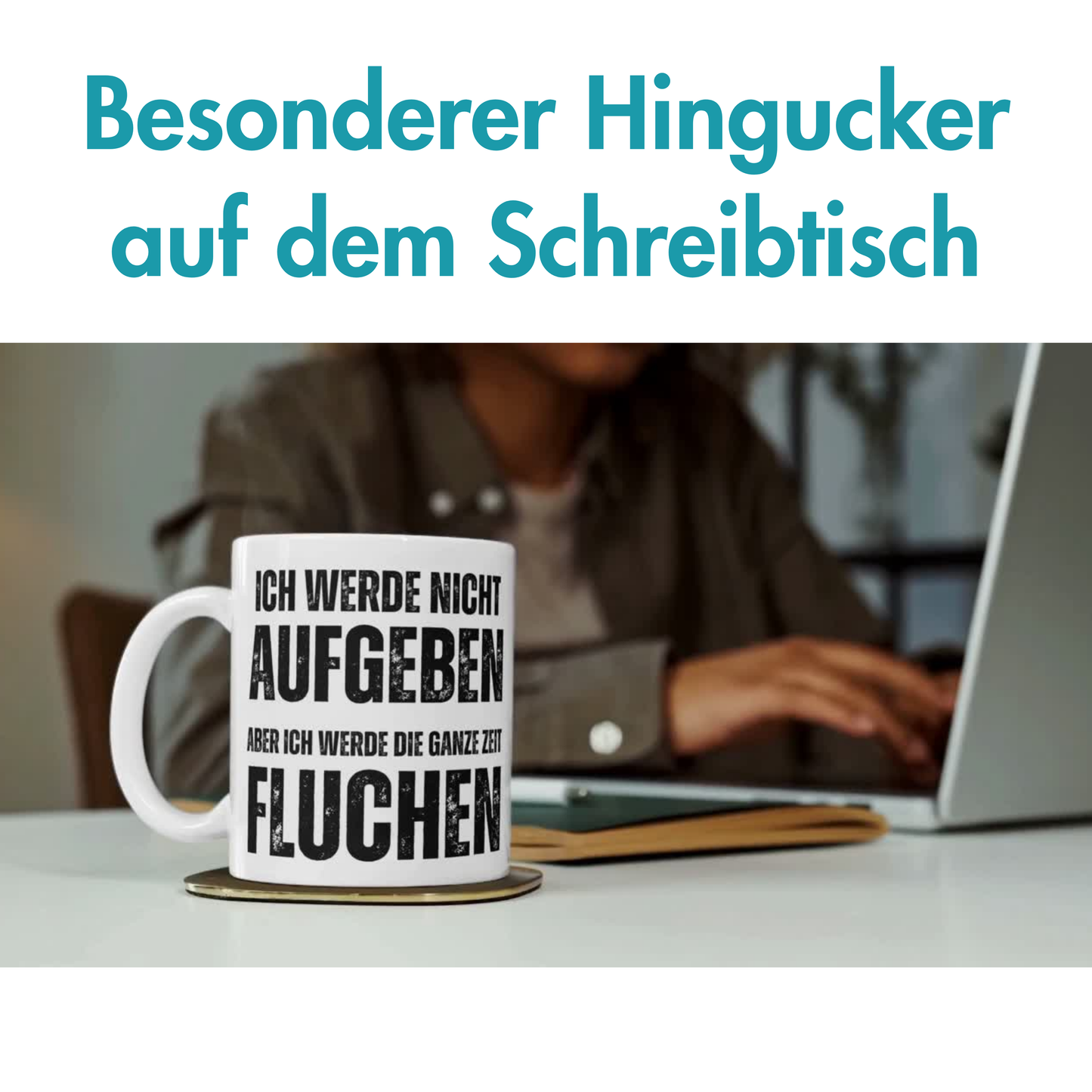 Ich Werde Nicht Aufgeben Aber Ich Werde Die Ganze Zeit Fluchen Kaffee Tasse