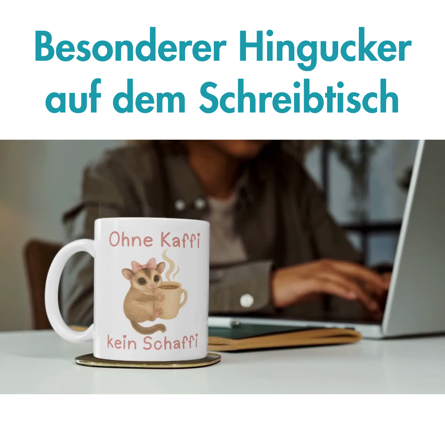 Ohne Kaffi Kein Schaffi Gleithörnchen Kaffee Tasse