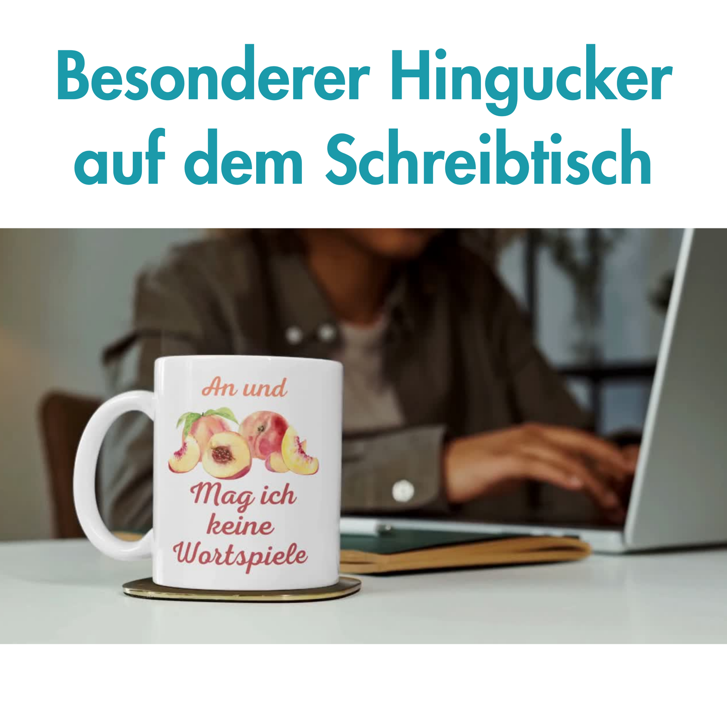 Pfirsich An Und Für Sich Mag Ich Keine Wortspiele Kaffee Tasse