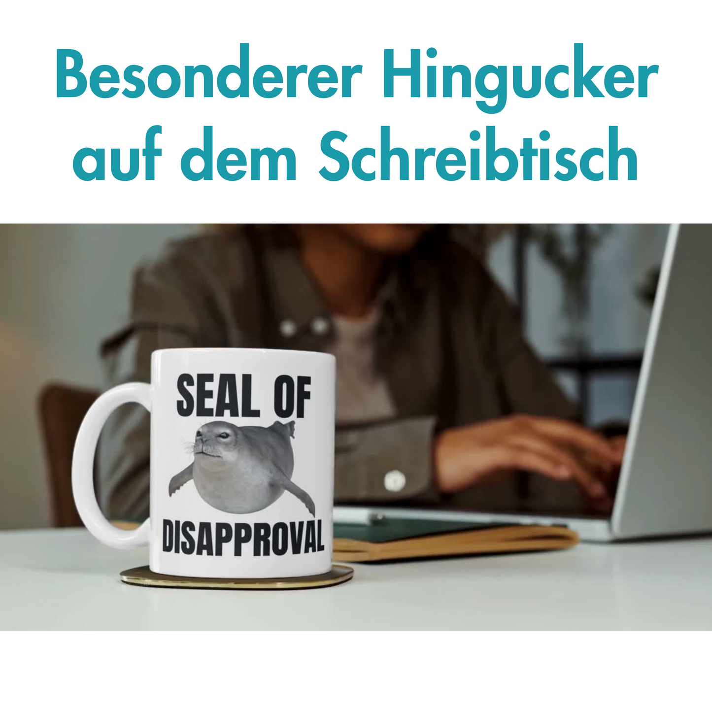 Seal Of Disapproval Robbe Meme Kaffee Tasse