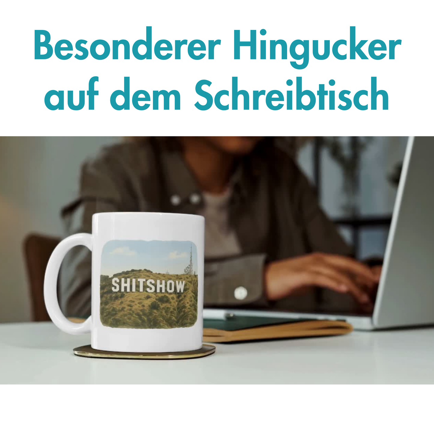 Shitshow Schriftzug Kaffee Tasse