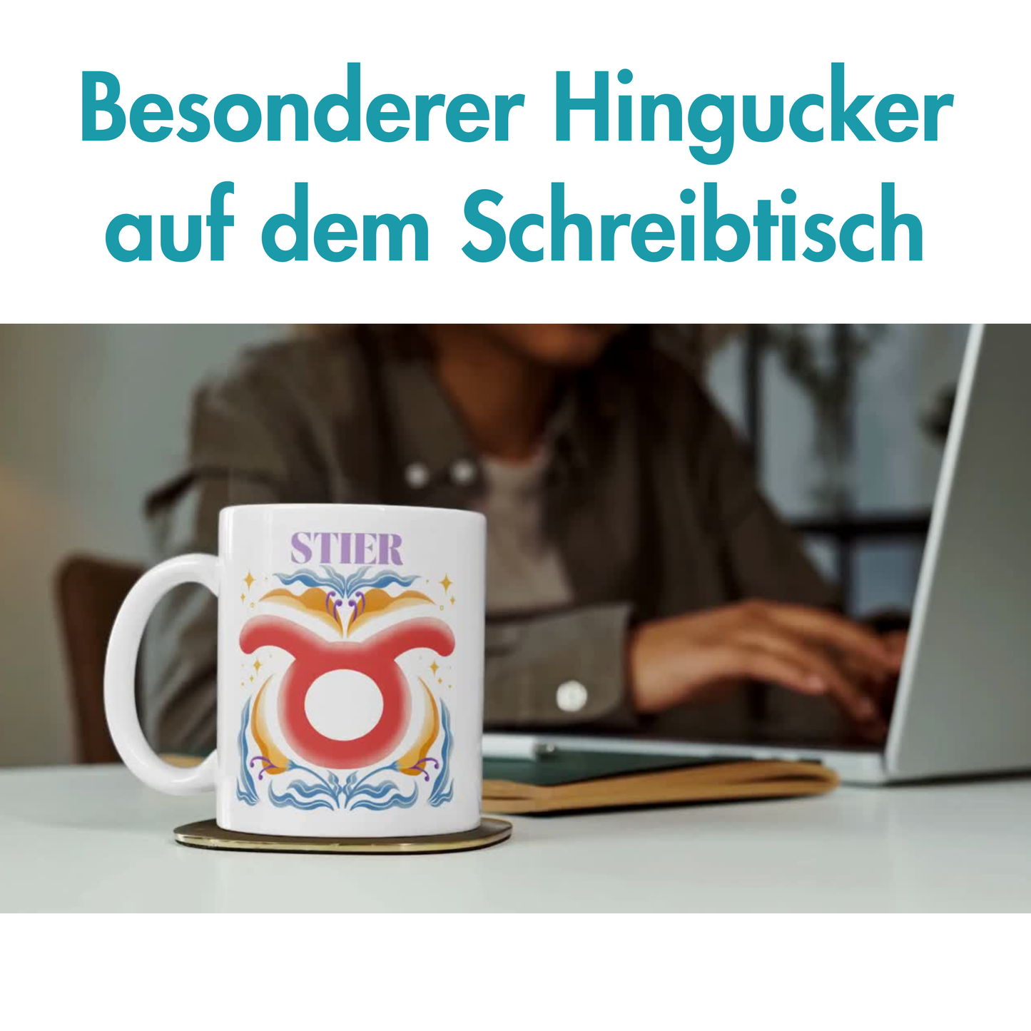 Stier Taurus Sternzeichen Kaffee Tasse