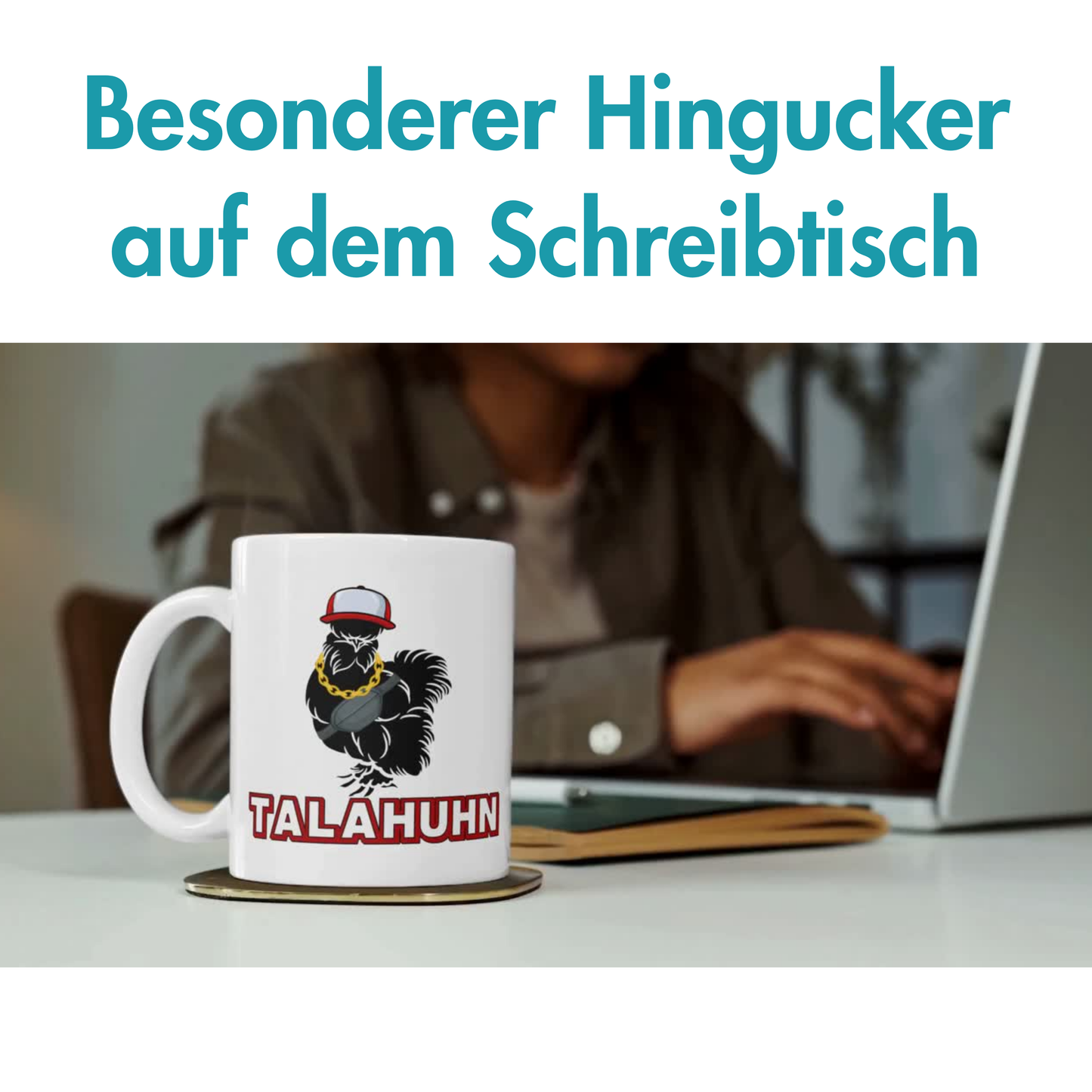 Talahuhn Talahon Meme Huhn Gangster Kaffee Tasse