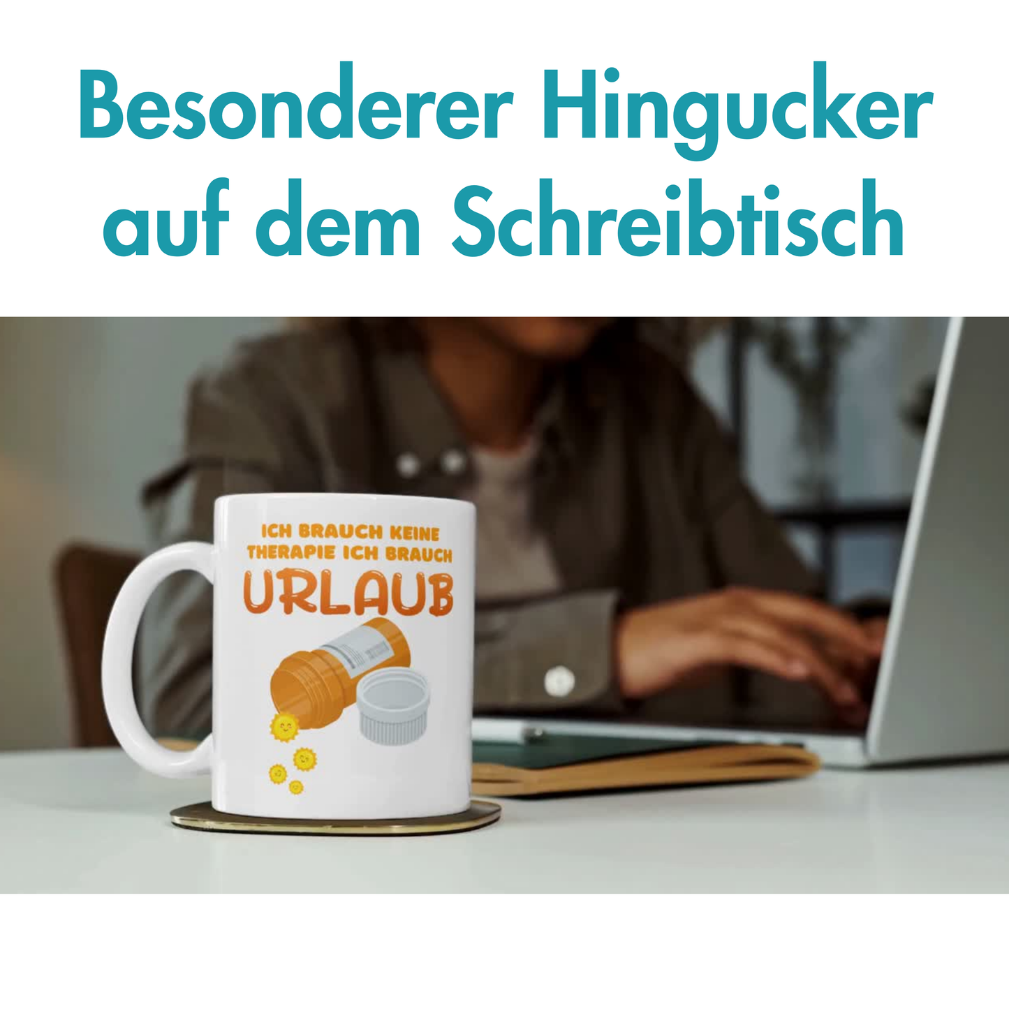 Ich Brauch Keine Therapie Ich Brauch Urlaub Kaffee Tasse