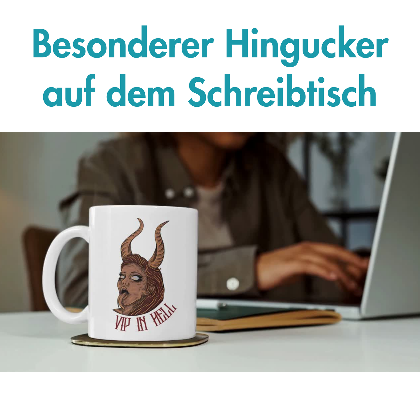 VIP In Hell Horror Teufel Kaffee Tasse