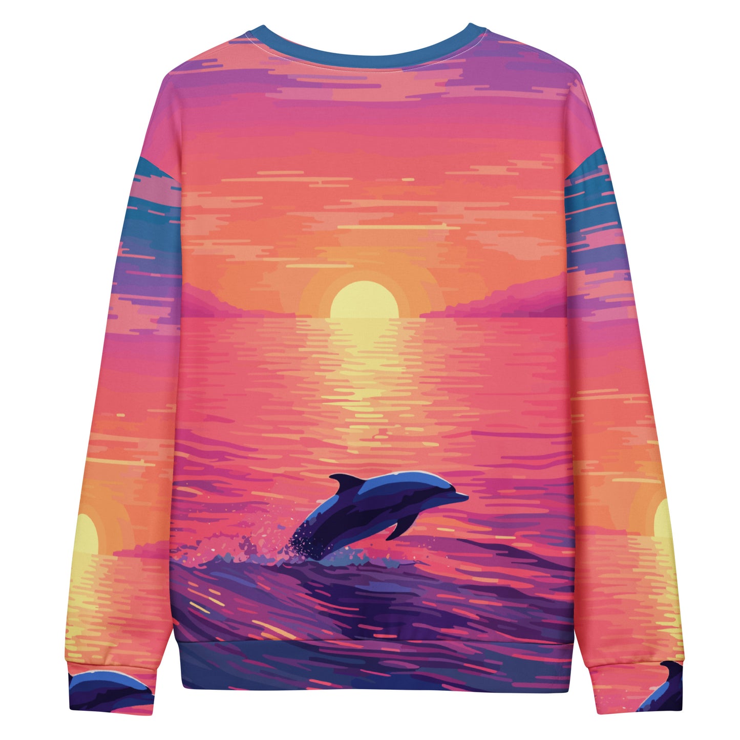 Delfin Sonnenuntergang Pullover