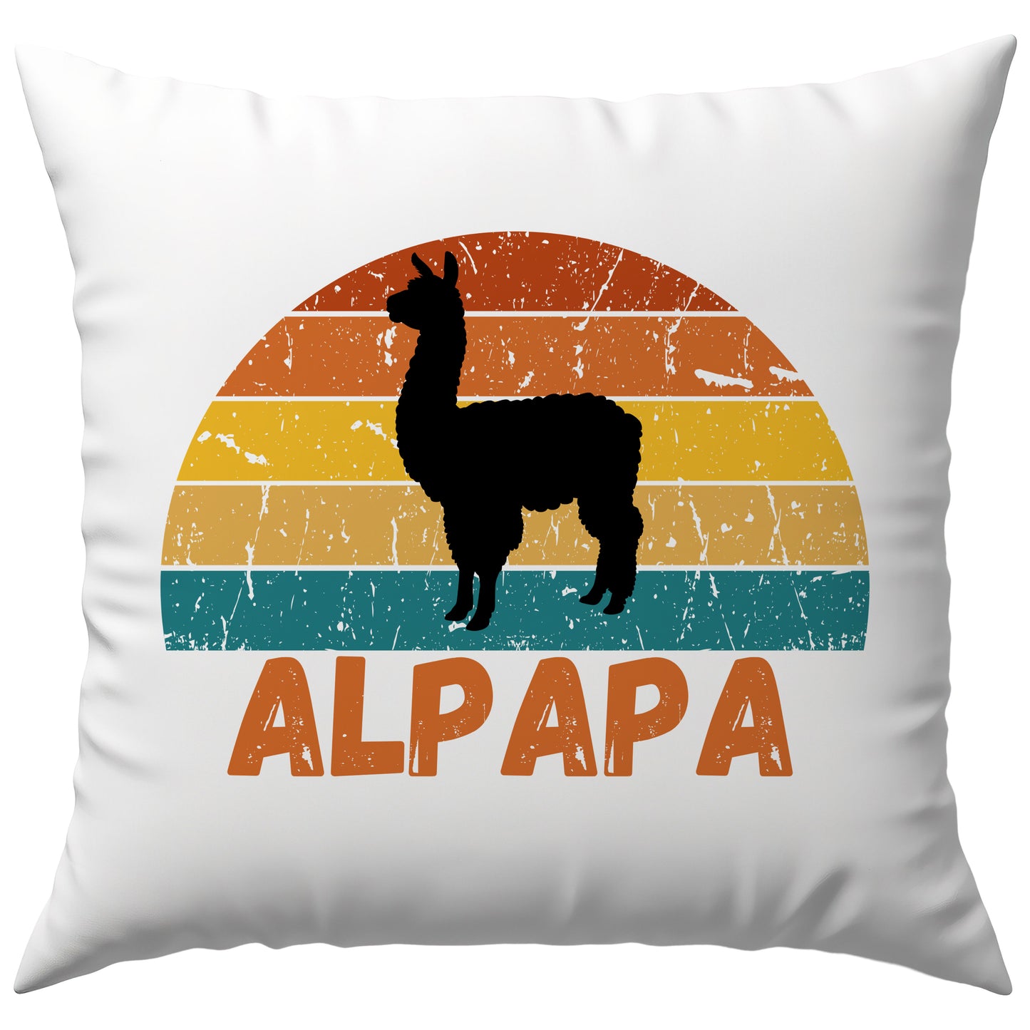 Alpapa Papa Alpaka Vatertag Deko Kissen