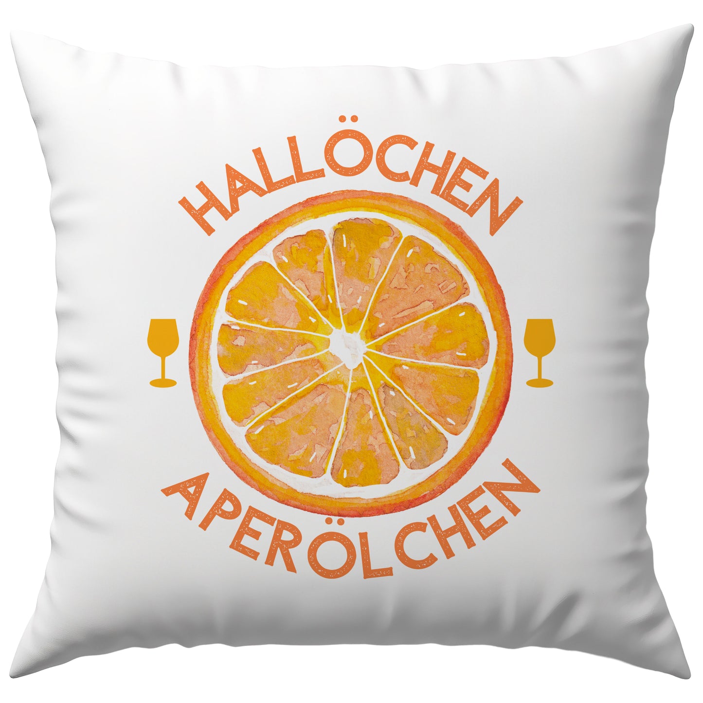 Hallöchen Aperölchen Spritz Cocktail Deko Kissen