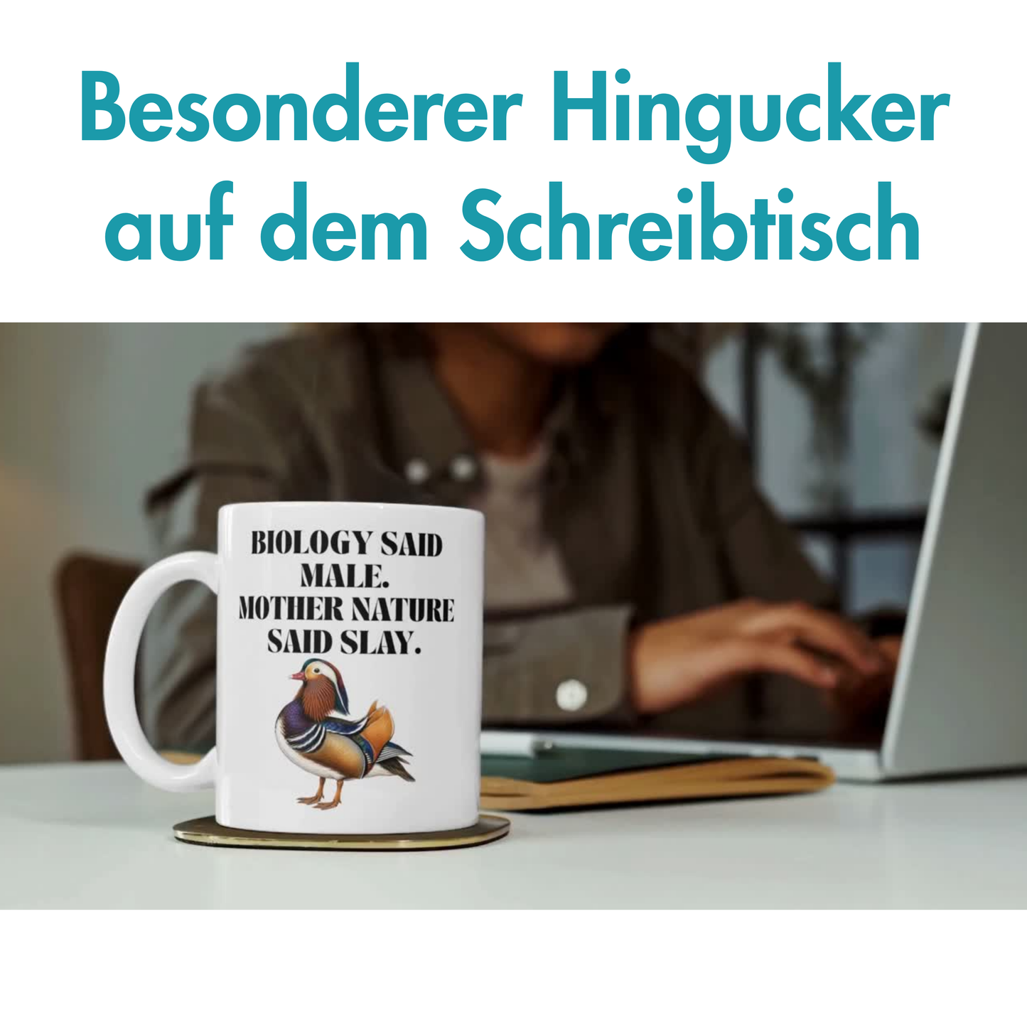 Biology Said Male Mother Nature Said Slay Kaffee Tasse