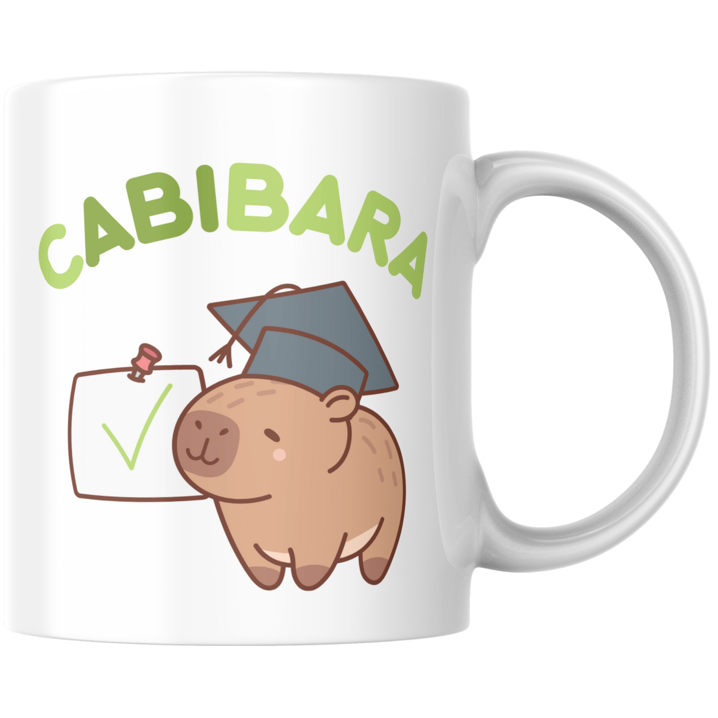 Abi Capybara Abitur Abigeschenk Kaffee Tasse