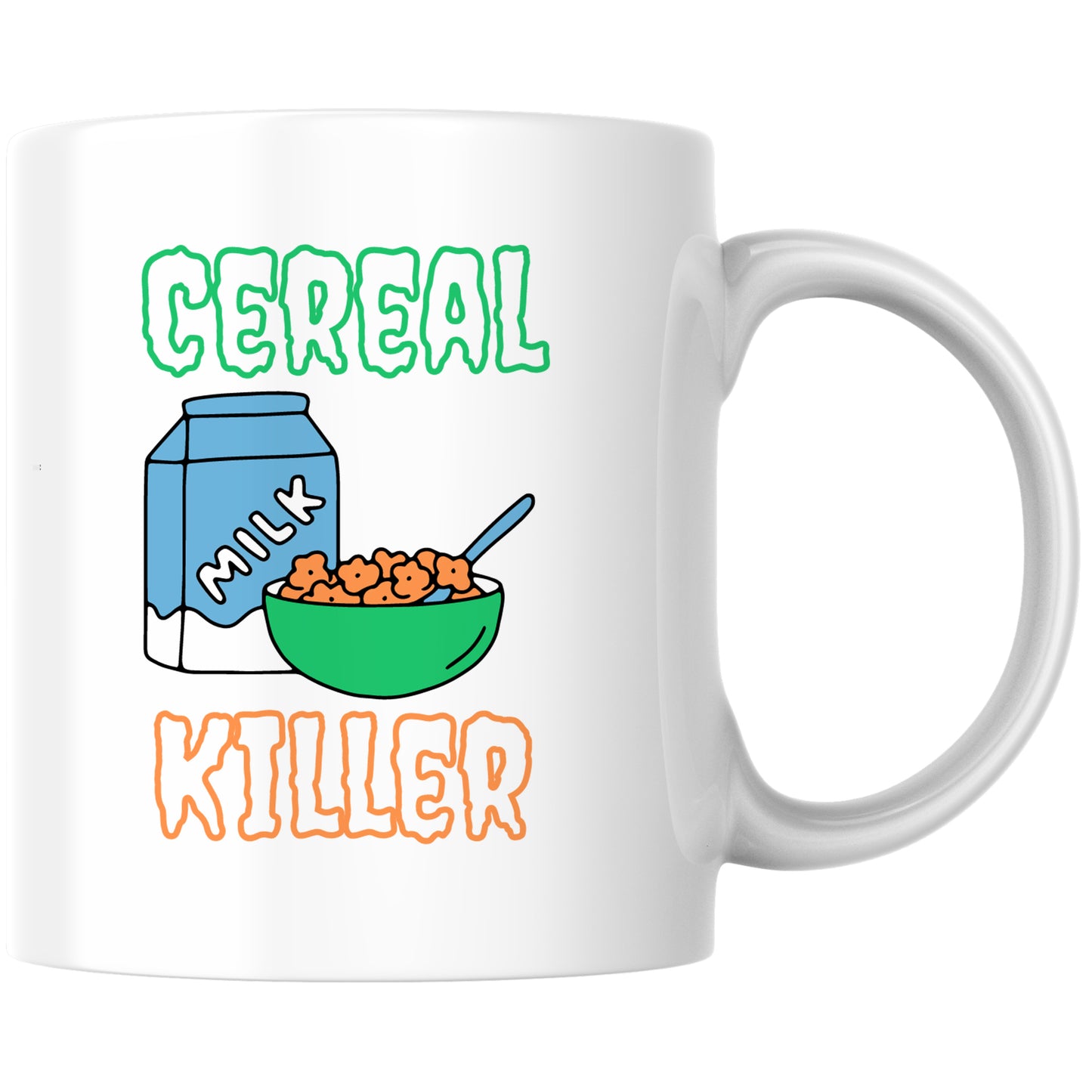 Cereal Killer Müsli Kaffee Tasse
