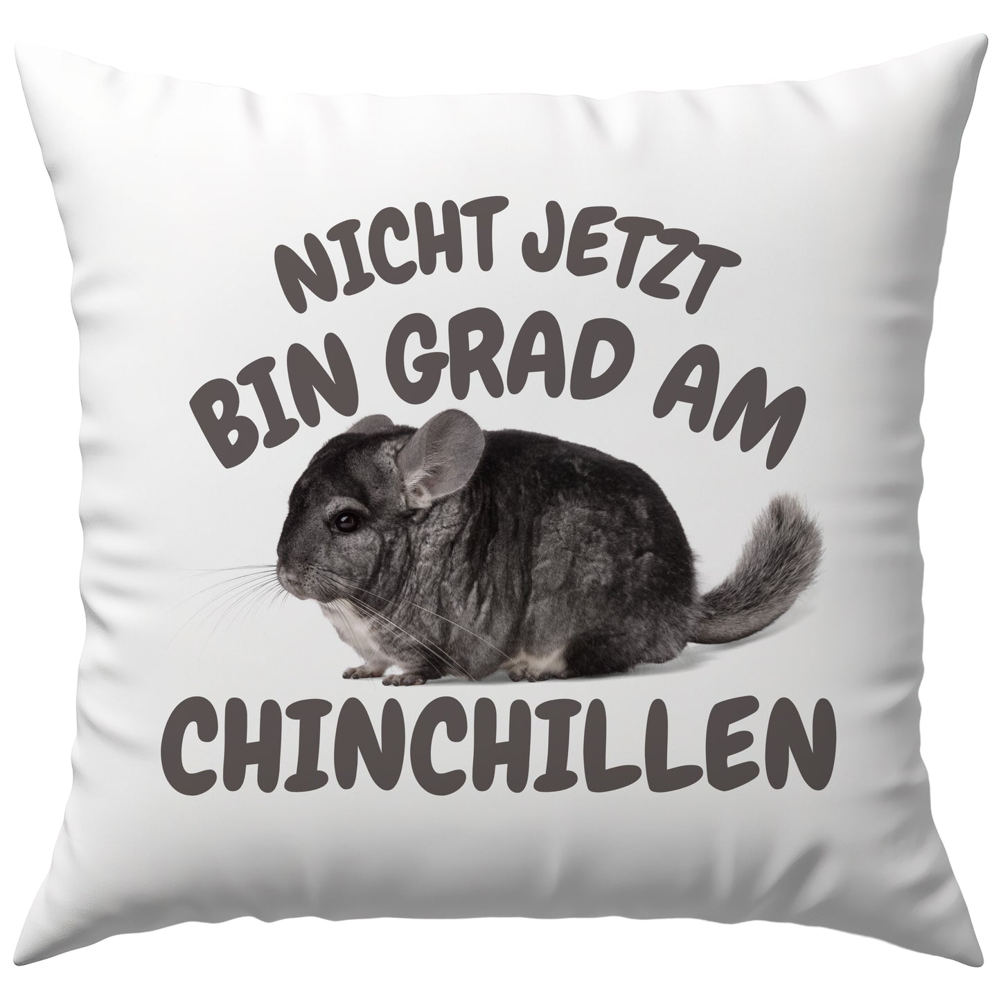 Nicht Jetzt Bin Grad Am Chinchillen Chinchilla Deko Kissen