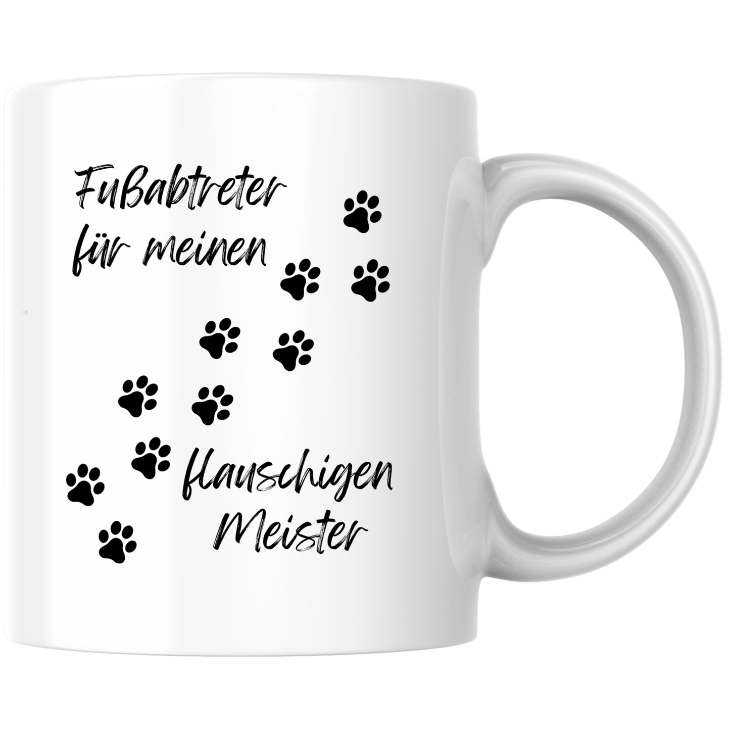 Fußabtreter Für Meinen Flauschigen Meister Haustier Hund Katze Kaffee Tasse
