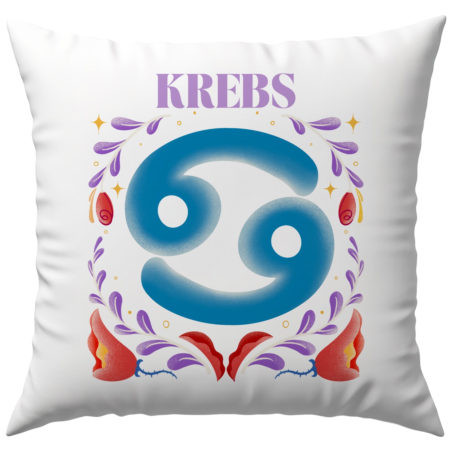 Krebs Cancer Sternzeichen Deko Kissen
