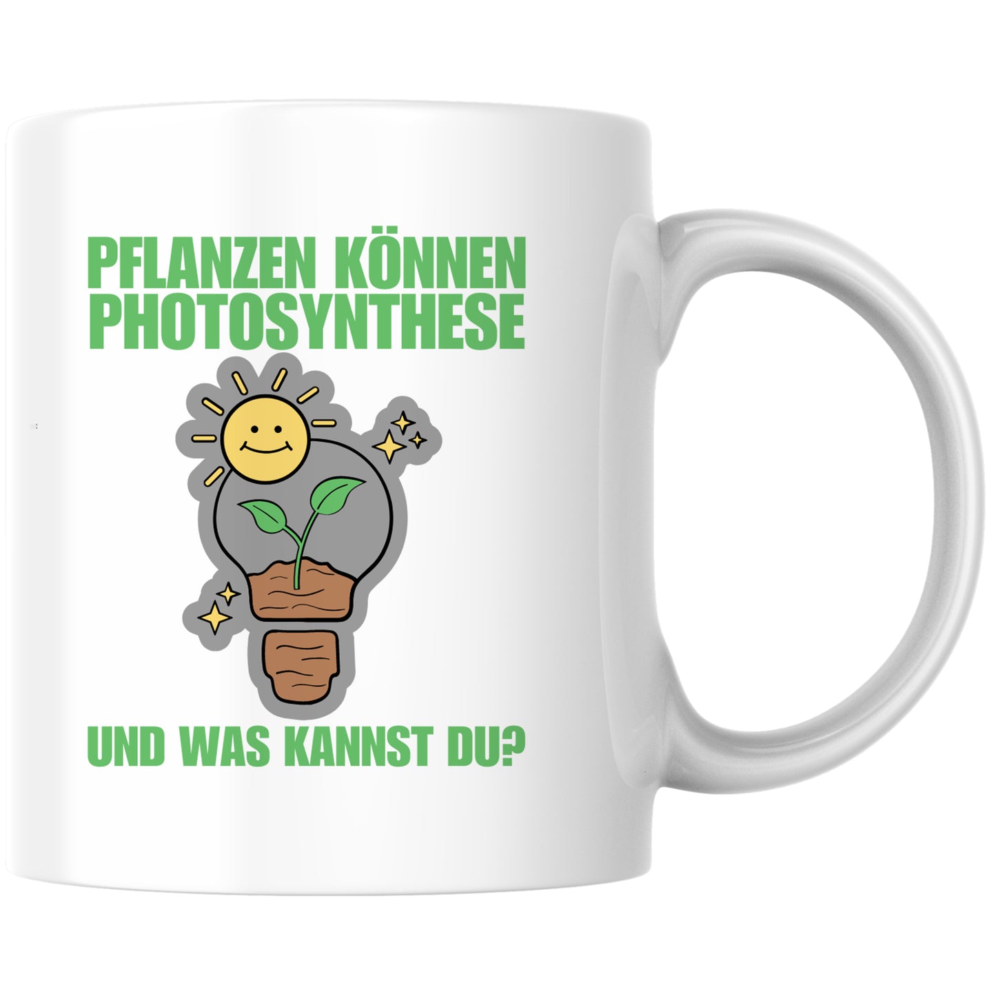 Pflanzen Können Photosynthese Und Was Kannst Du? Kaffee Tasse