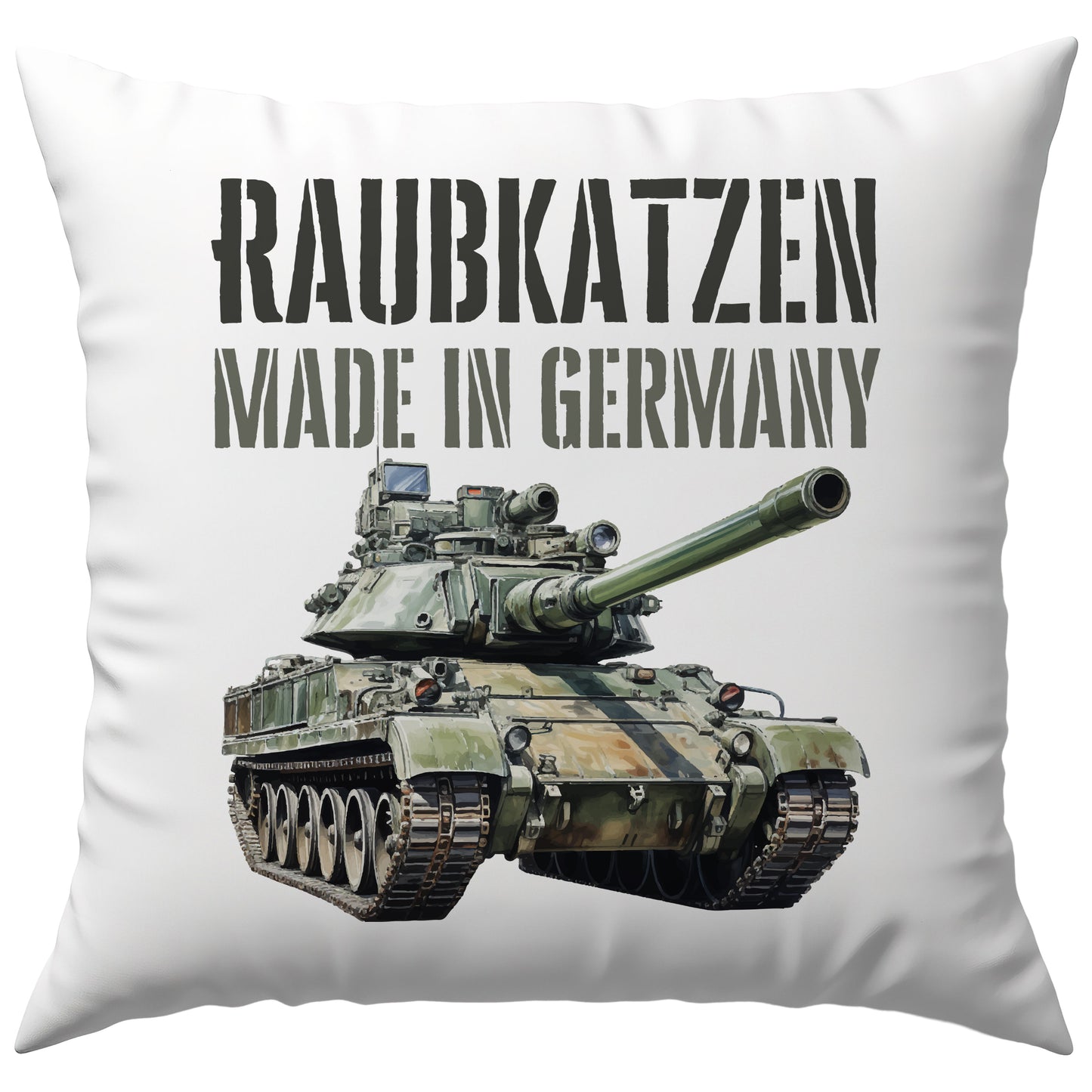 Raubkatzen Made In Germany Panzer Militär Deko Kissen