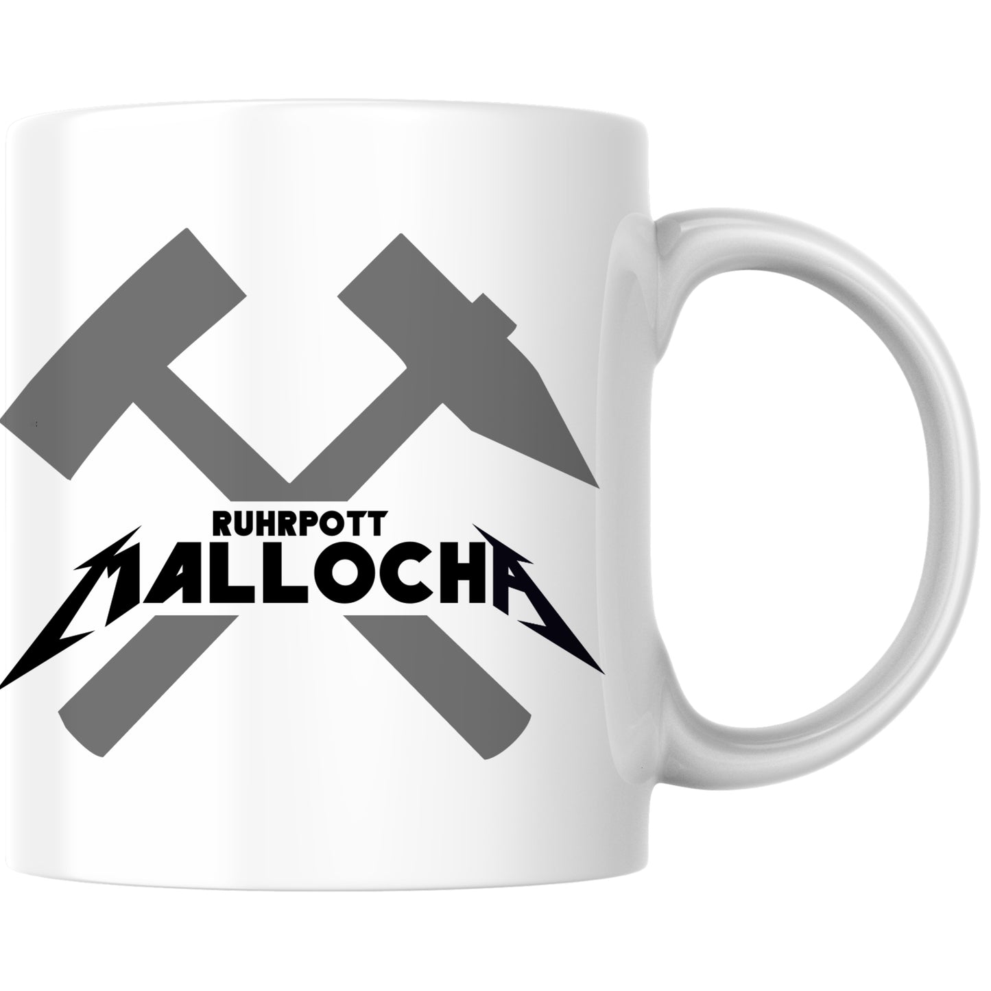 Ruhrpott Mallocher Schlägel Eisen Rock Kaffee Tasse