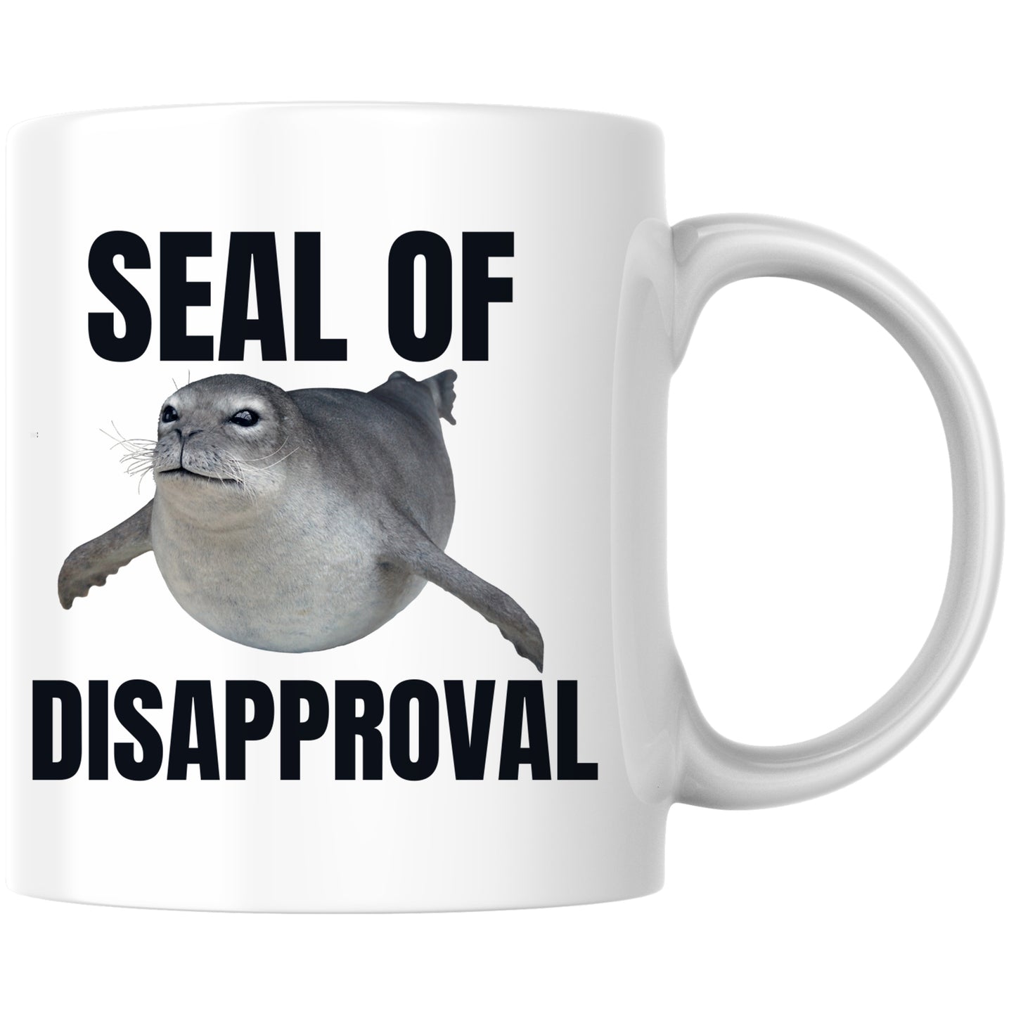 Seal Of Disapproval Robbe Meme Kaffee Tasse