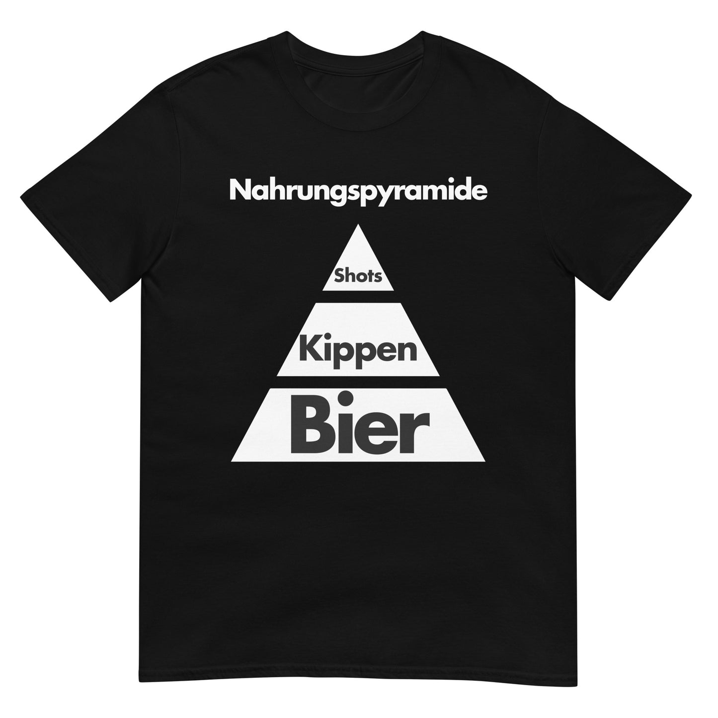 Food Pyramid Beer Butts Shots T-Shirt