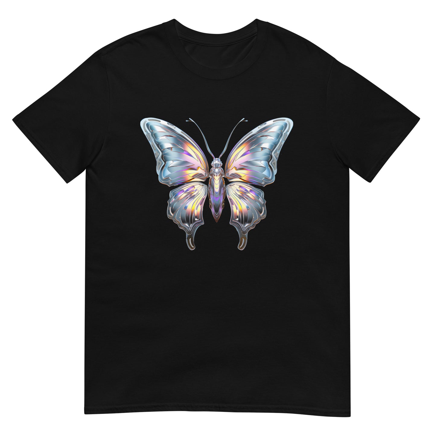 Kristall Schmetterling Y2K T-Shirt