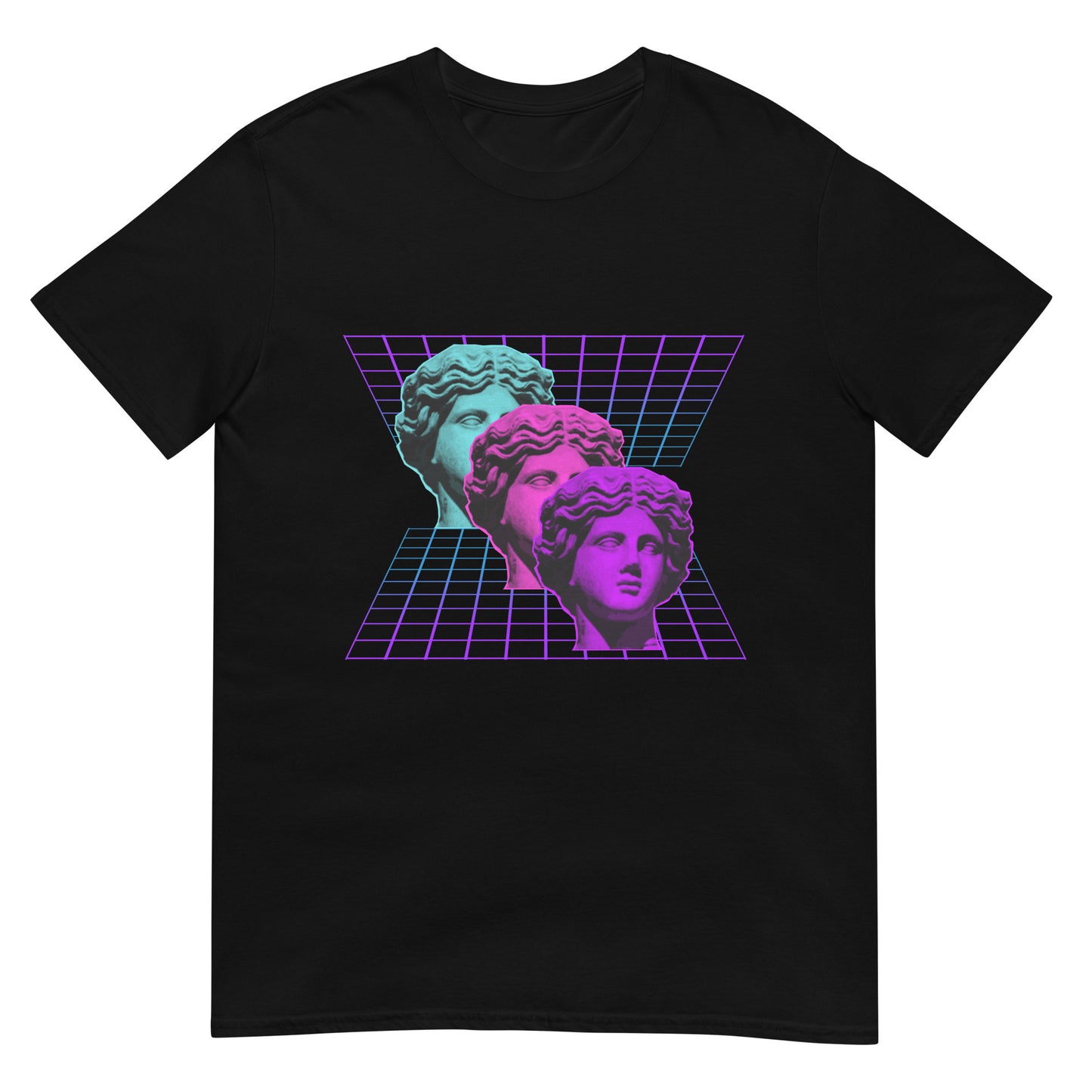 Griechische Statue Vaporwave T-Shirt