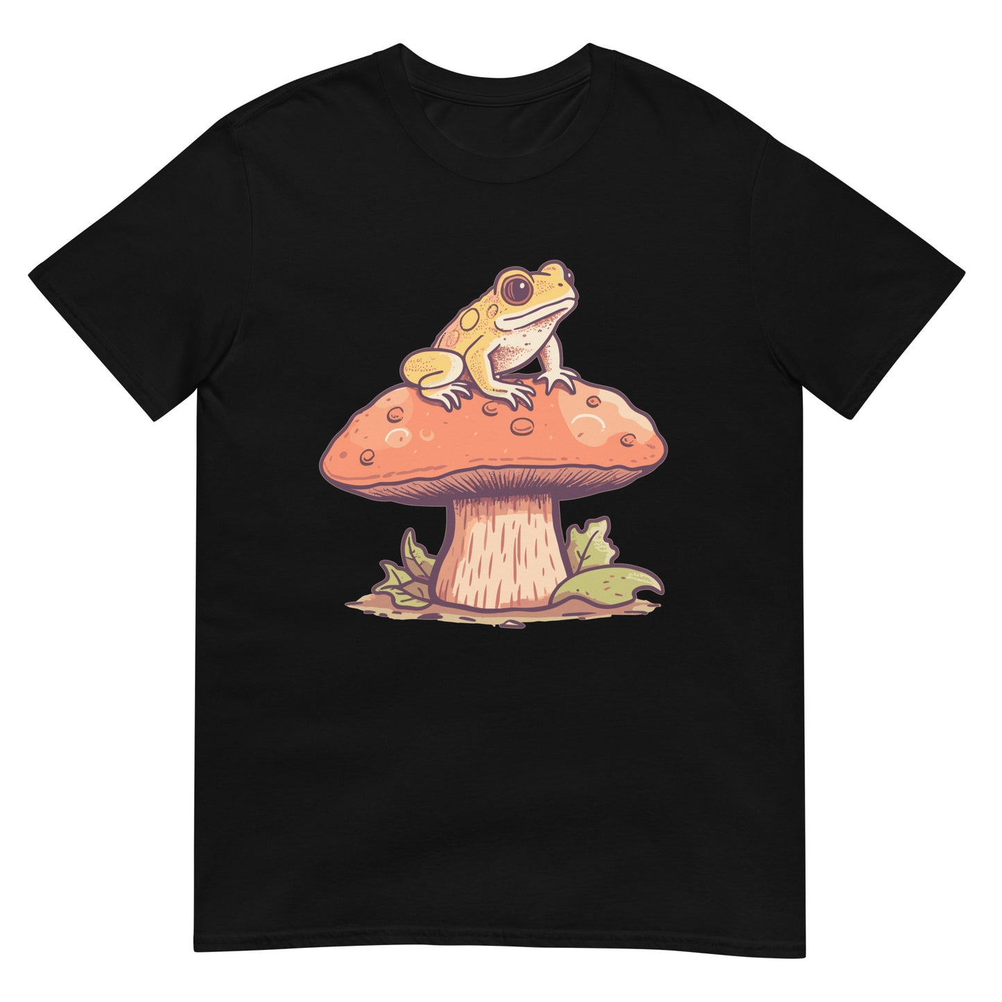 Frosch auf Pilz T-Shirt
