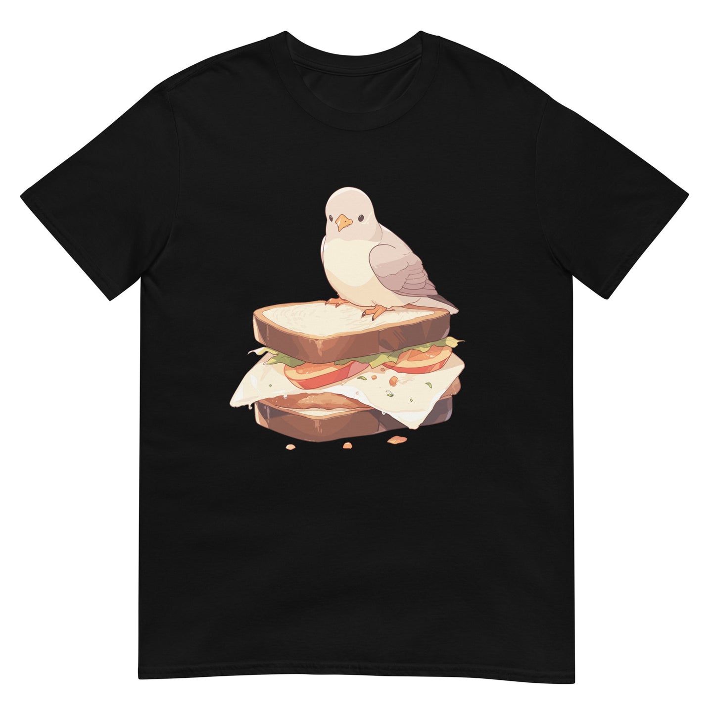 Taube auf Sandwich T-Shirt