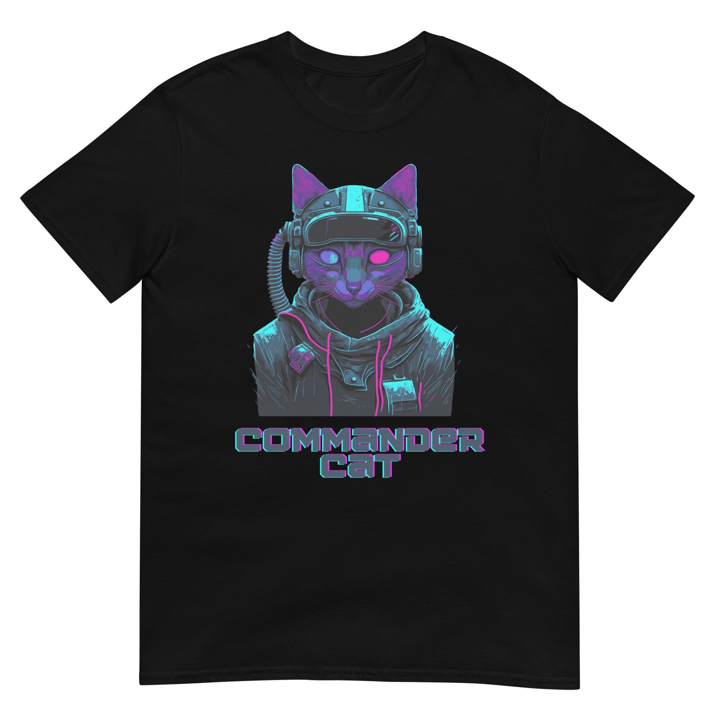 Commander Cat Katzen Astronaut T-Shirt