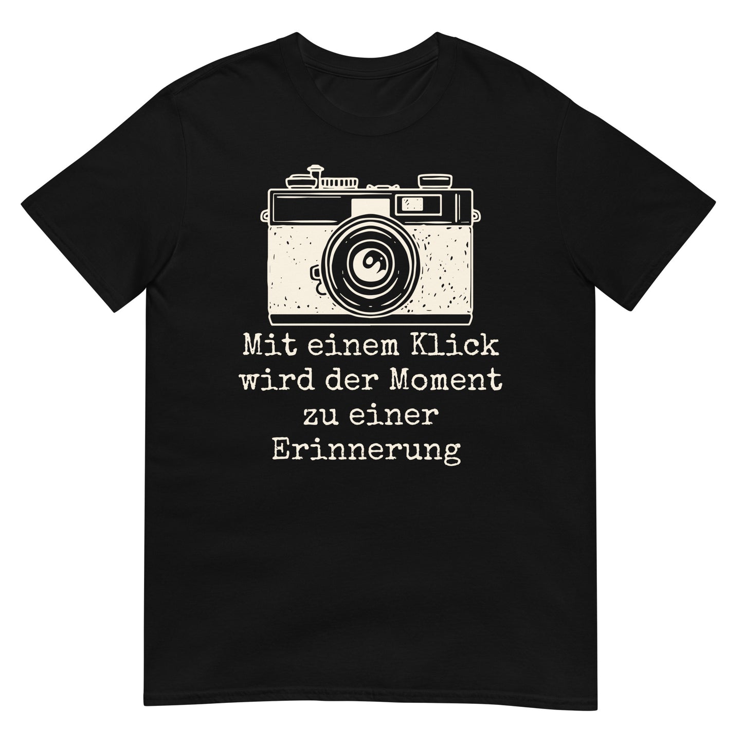 Moment zu Erinnerung Fotografen Kamera T-Shirt