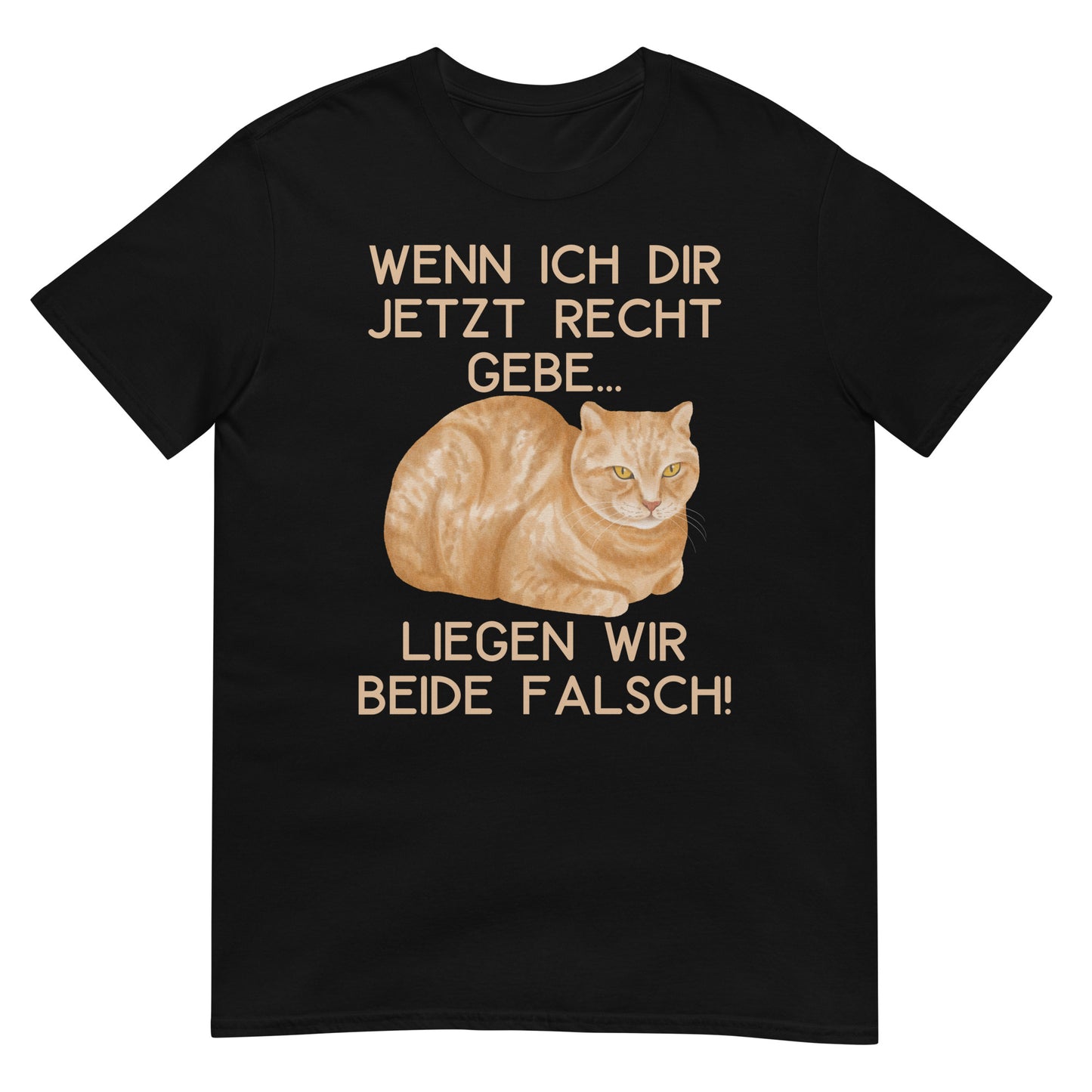 If I agree with you, we're both wrong cat t-shirt
