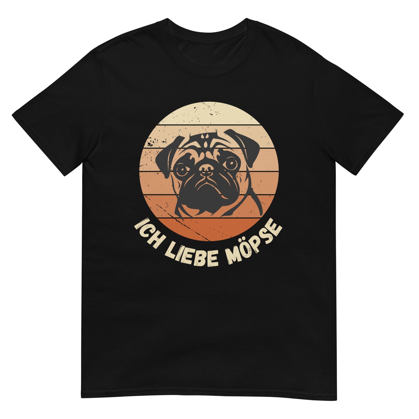 Ich liebe Möpse Mops T-Shirt