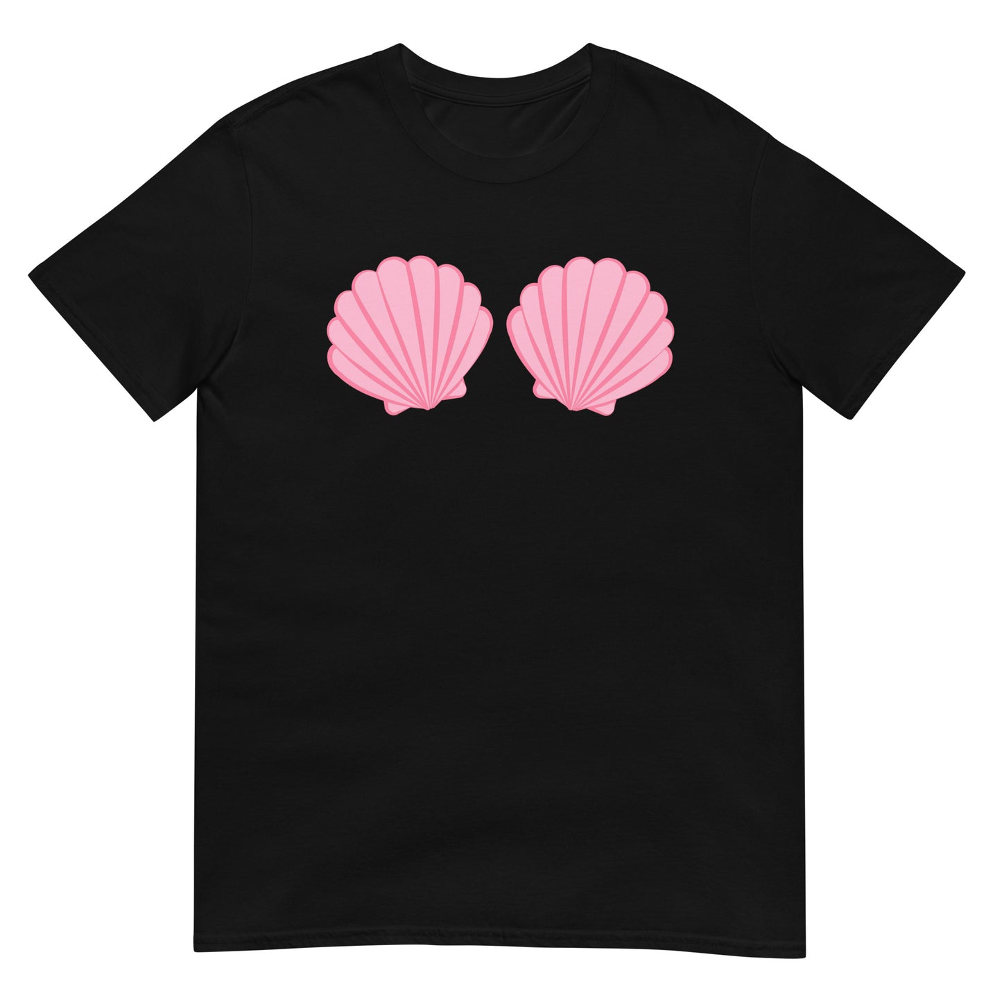 Muschel BH Meerjungfrau Last Minute Kostüm T-Shirt