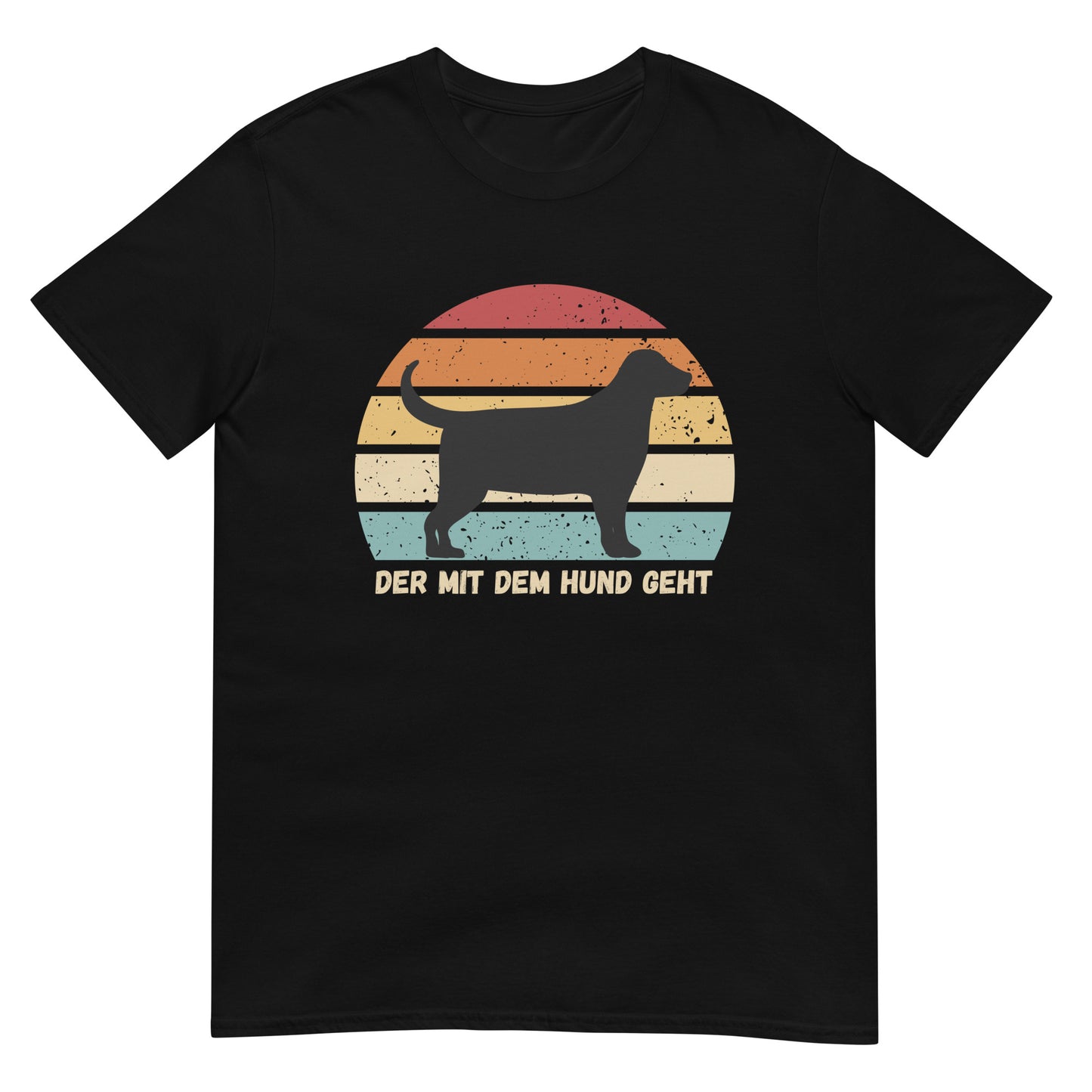Der mit dem Hund geht Gassi T-Shirt