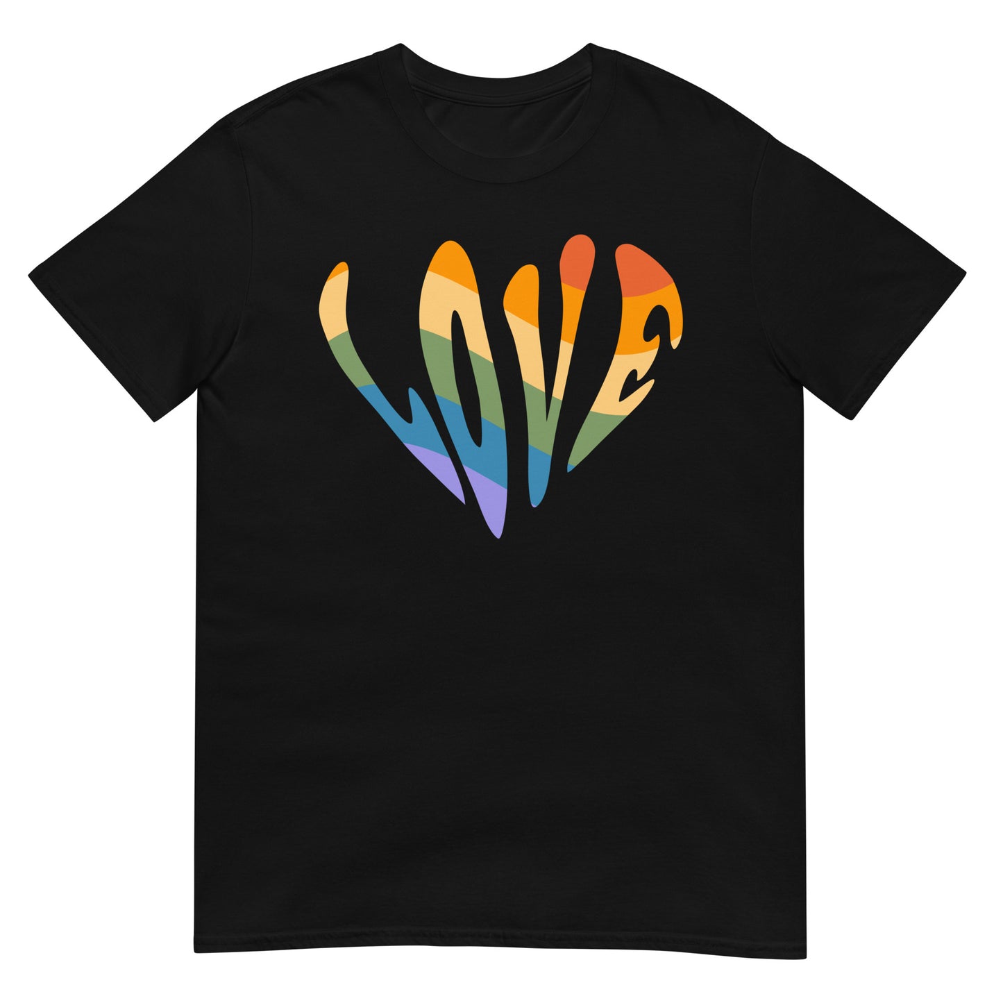 Love Pride Regenbogen T-Shirt