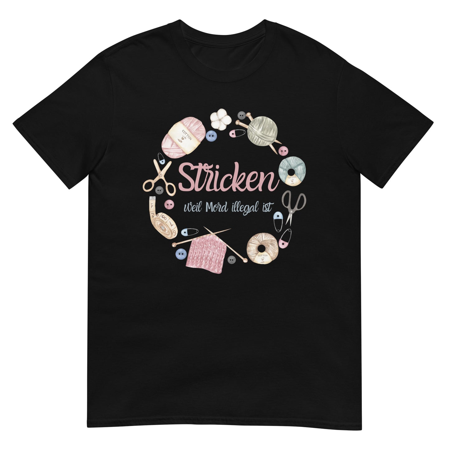 Stricken weil Mord illegal ist T-Shirt