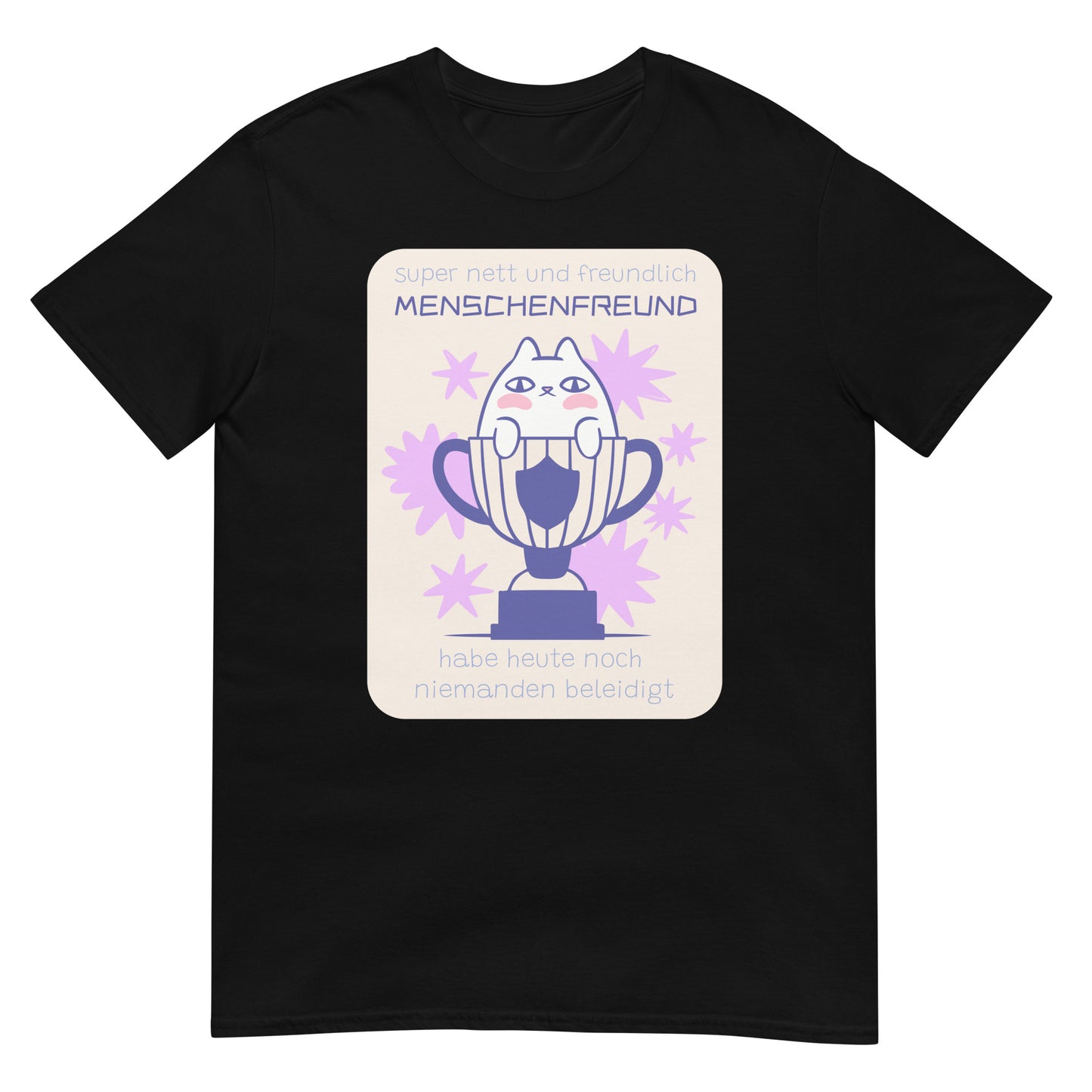 Menschenfreund Katze Misanthrop T-Shirt